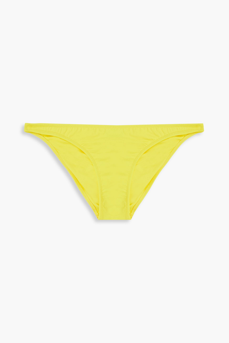 Melissa Odabash Bondi Low-rise Bikini Briefs In Yellow