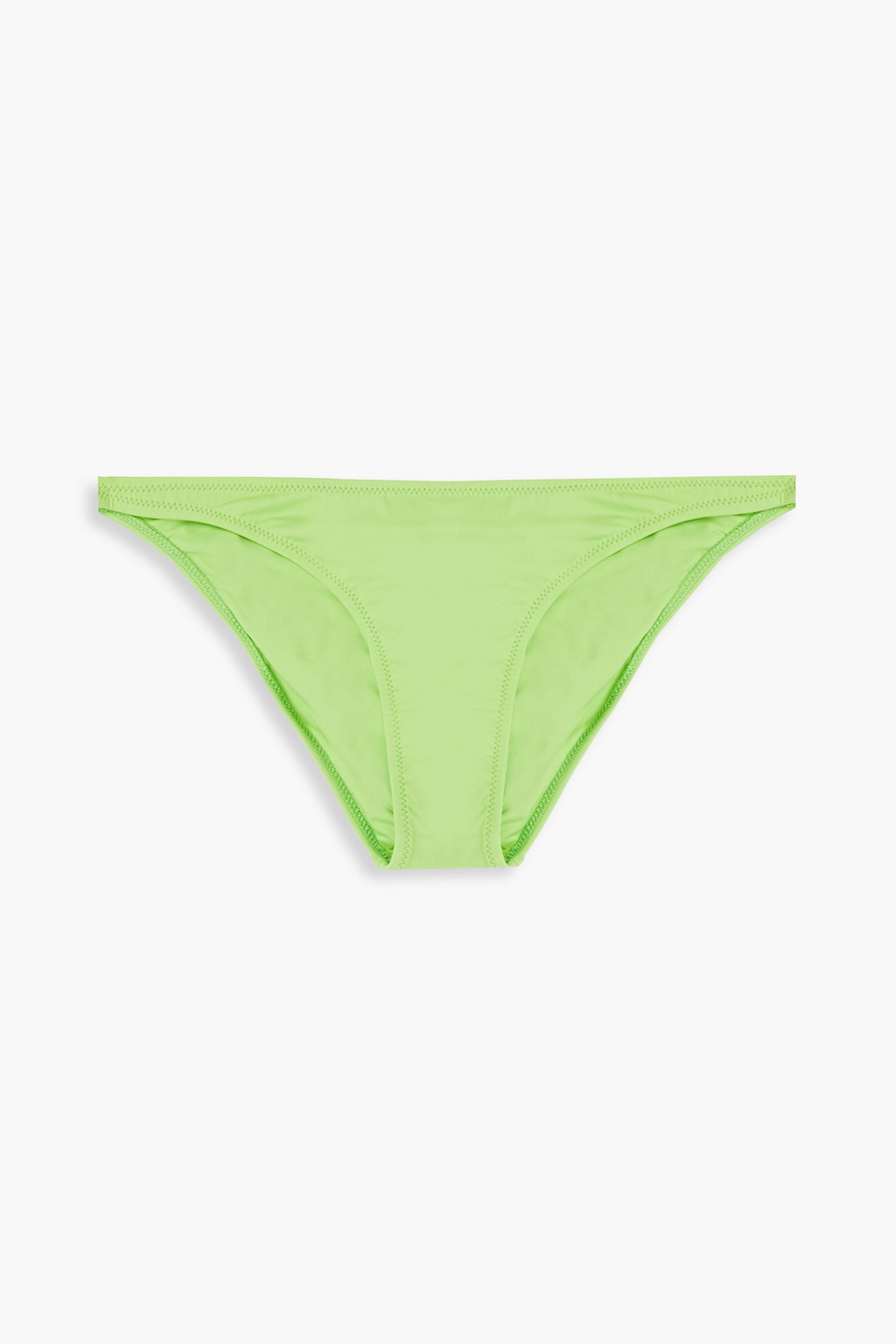 Melissa Odabash Bondi Low-rise Bikini Briefs In Light Green