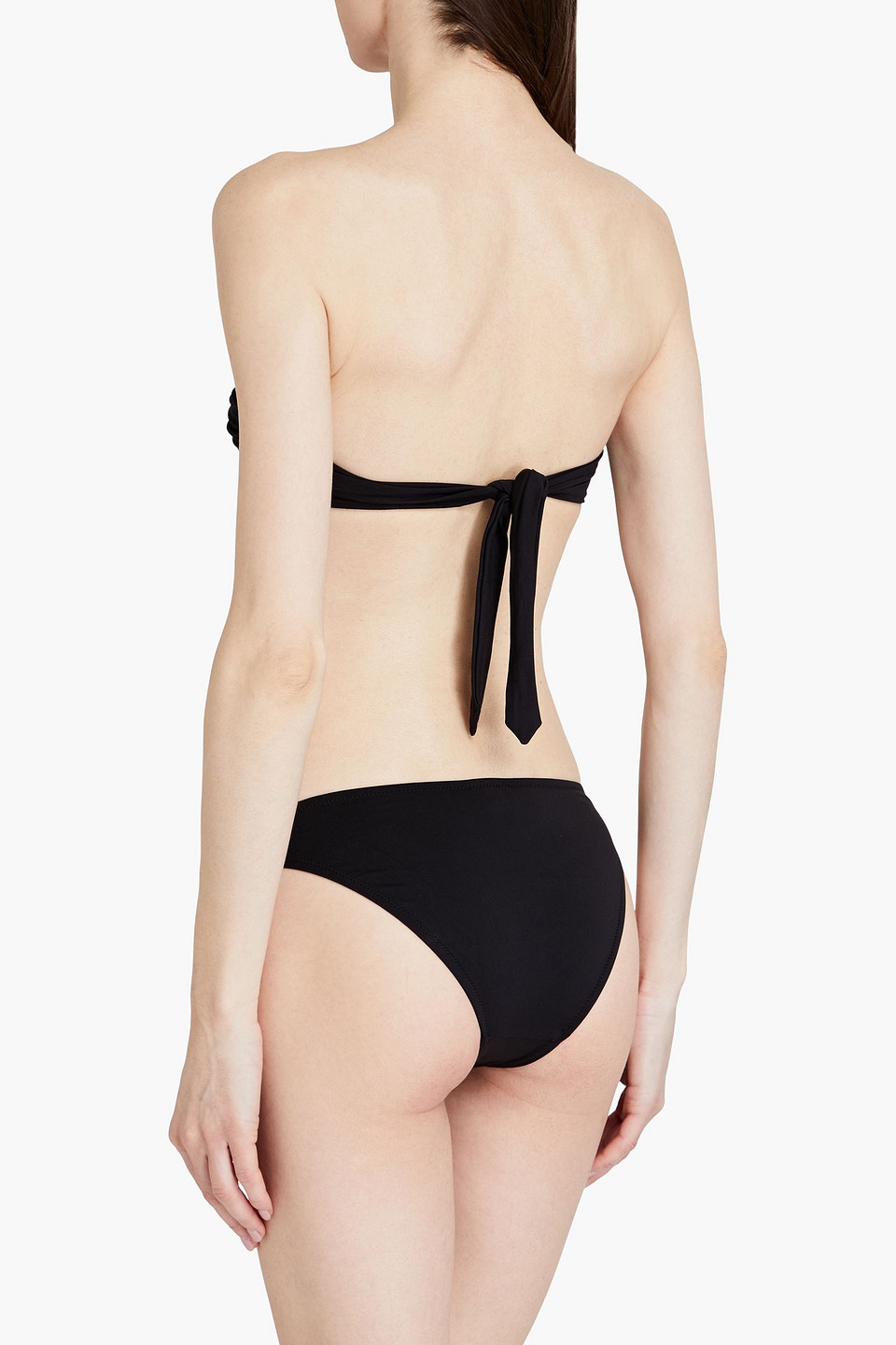 Shop Melissa Odabash Barbados Low-rise Bikini Briefs In Black