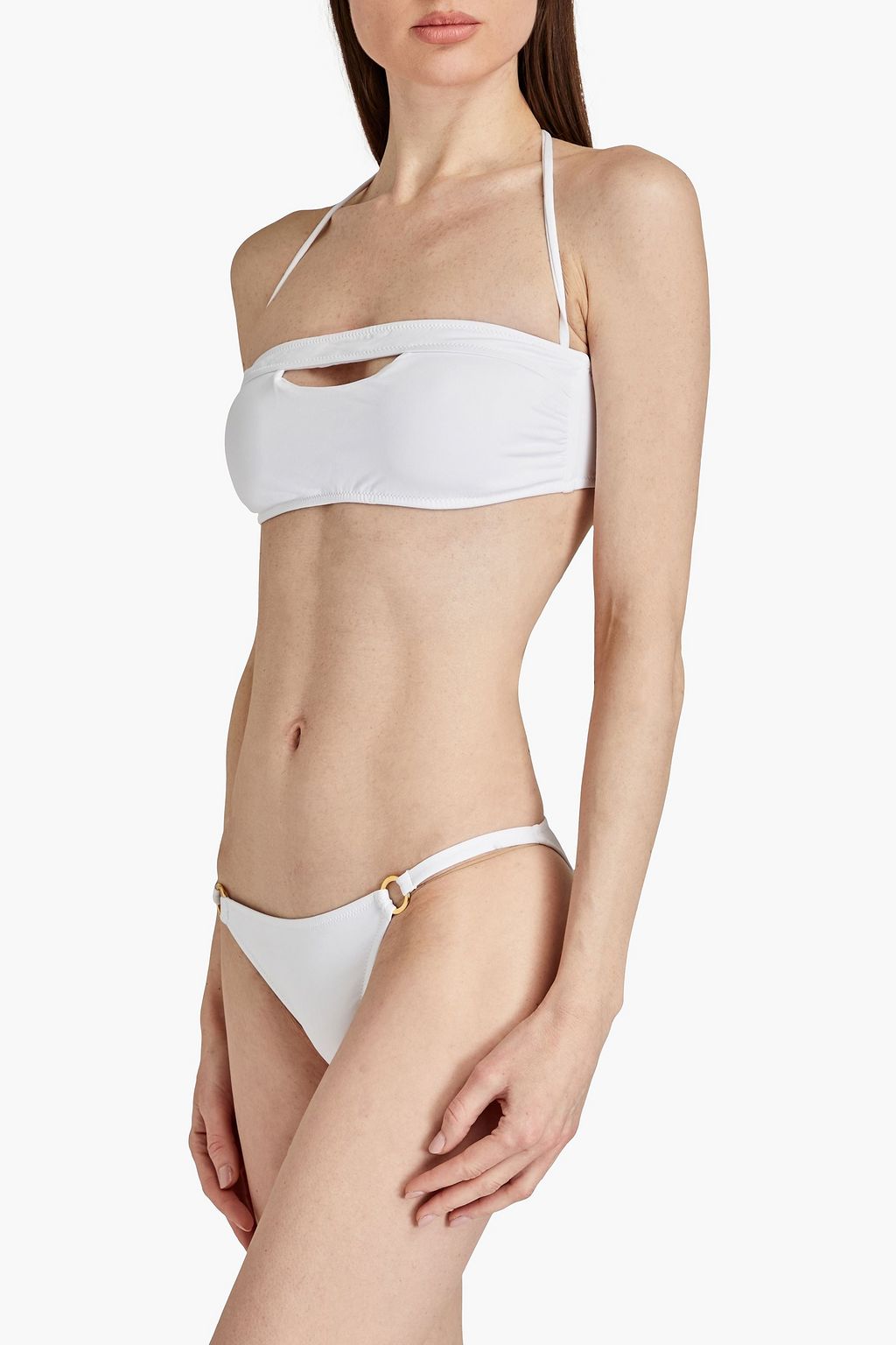 MELISSA ODABASH Ibiza cutout bandeau bikini top