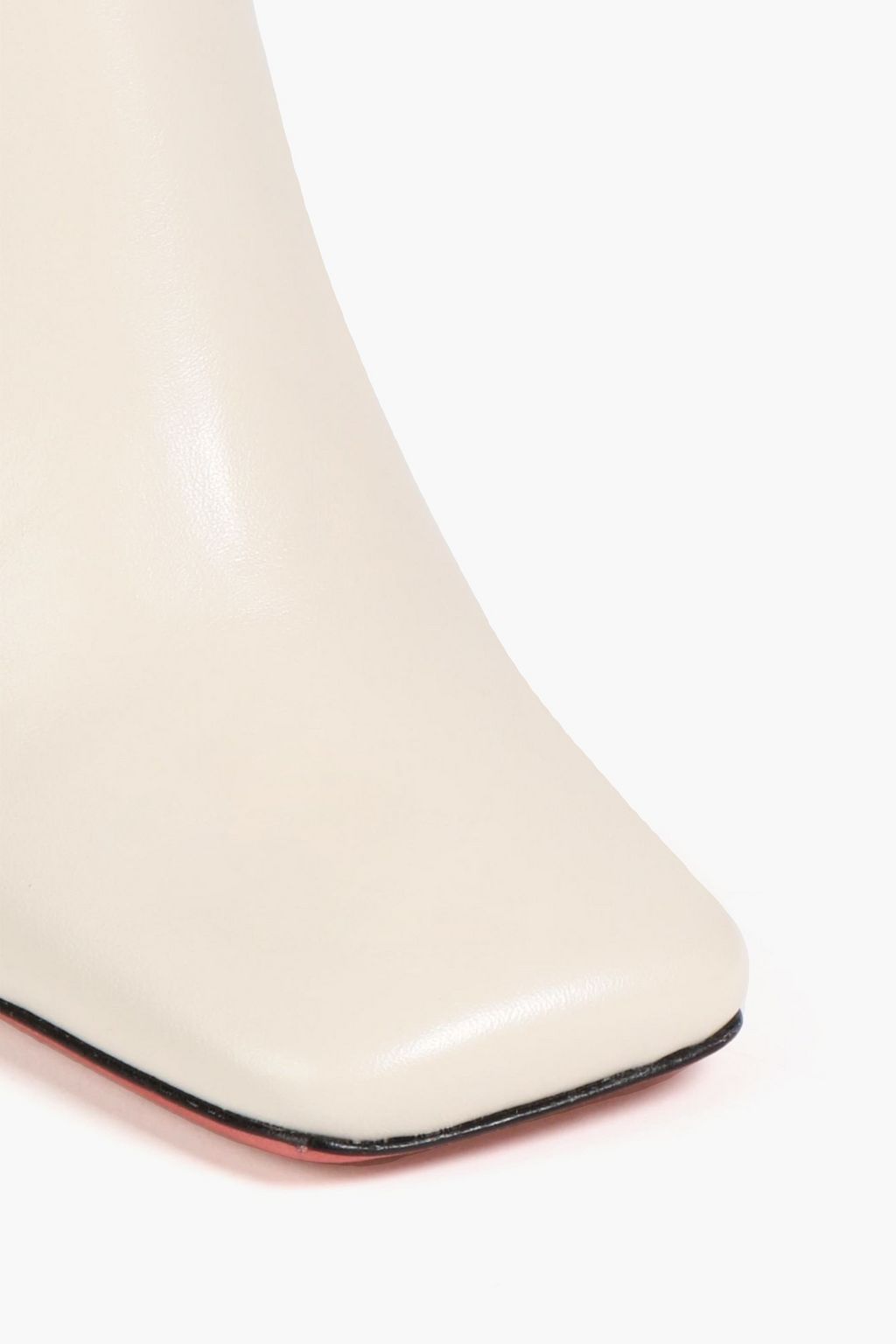 PAUL SMITH Agnes 90 leather ankle boots