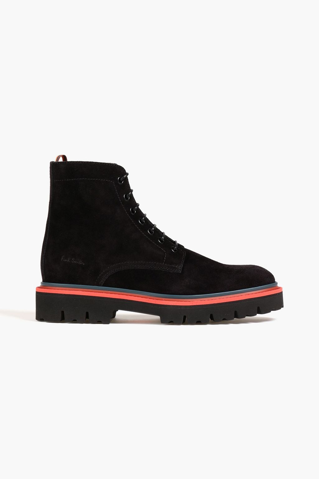 PAUL SMITH Farley suede combat boots | THE OUTNET