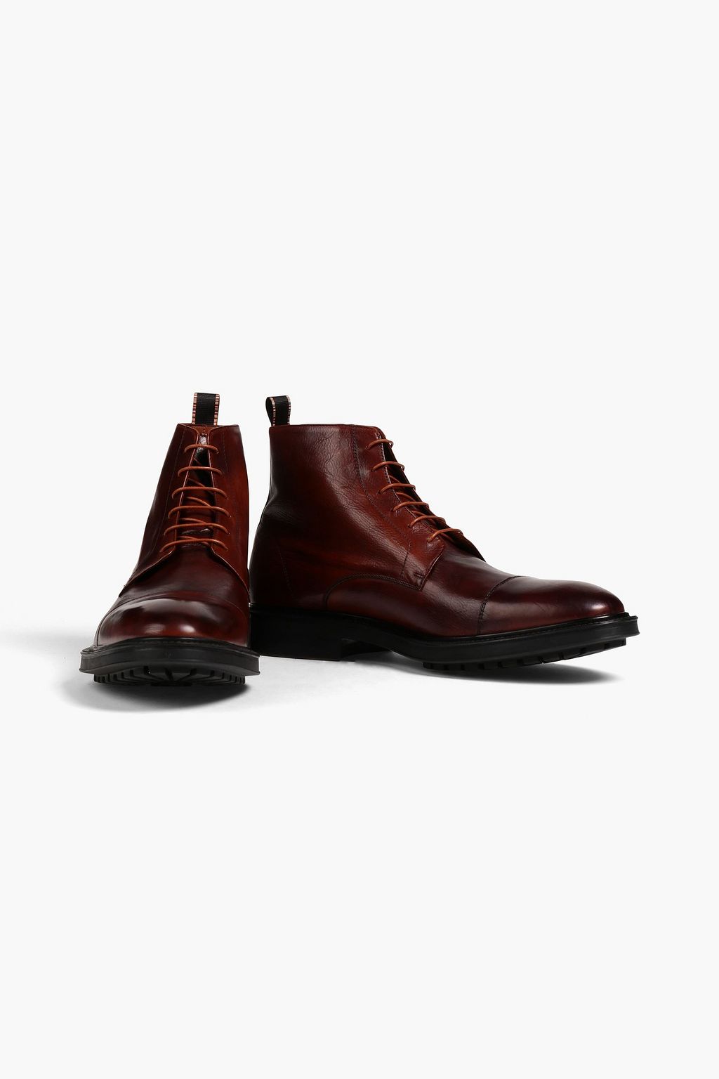PAUL SMITH Cubitt burnished leather boots