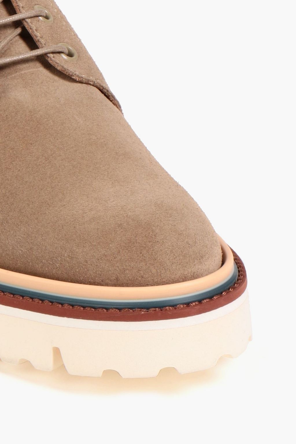 PAUL SMITH Farley lace-up suede ankle boots