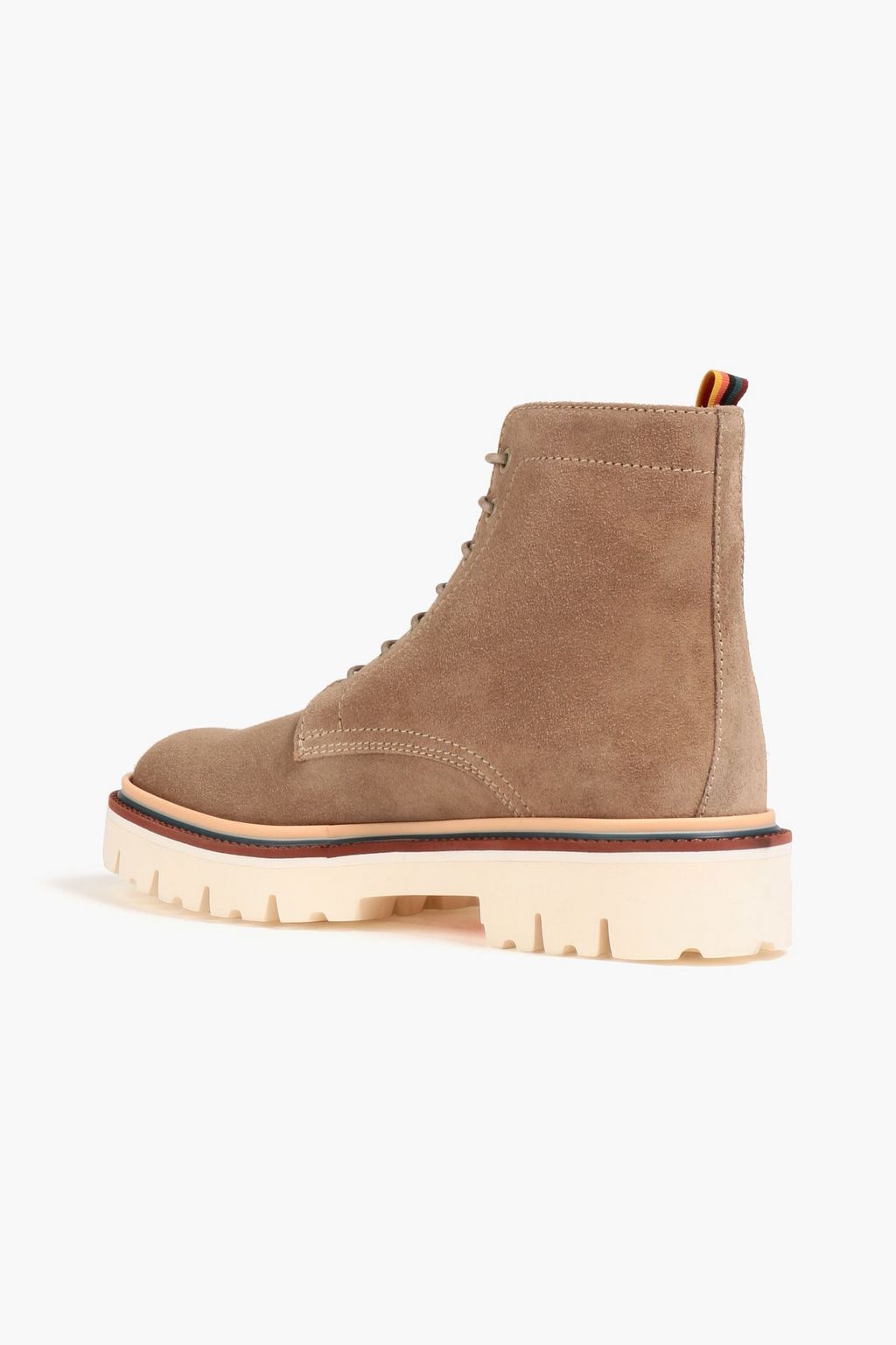 PAUL SMITH Farley lace-up suede ankle boots
