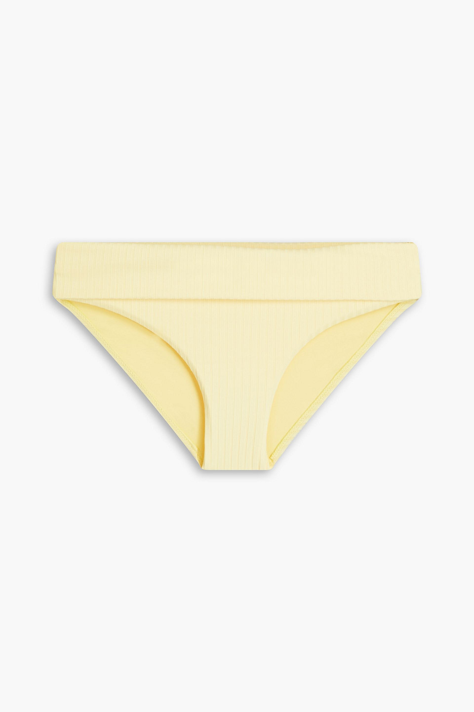 Melissa Odabash Provence Low-rise Bikini Briefs In Pastel Yellow