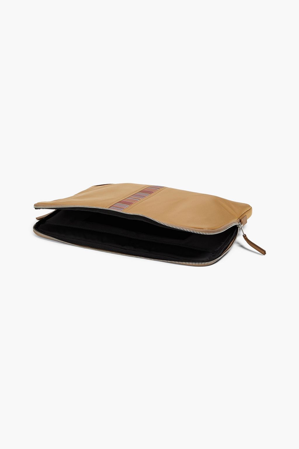 PAUL SMITH Striped shell laptop case