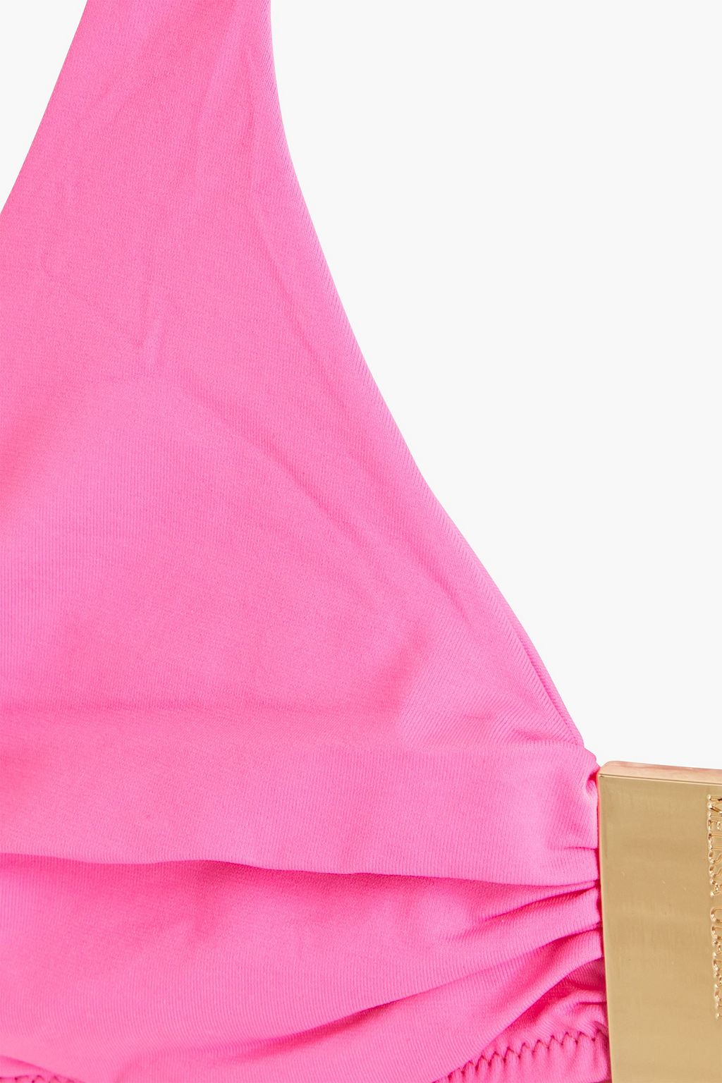 MELISSA ODABASH Provence ruched bikini top
