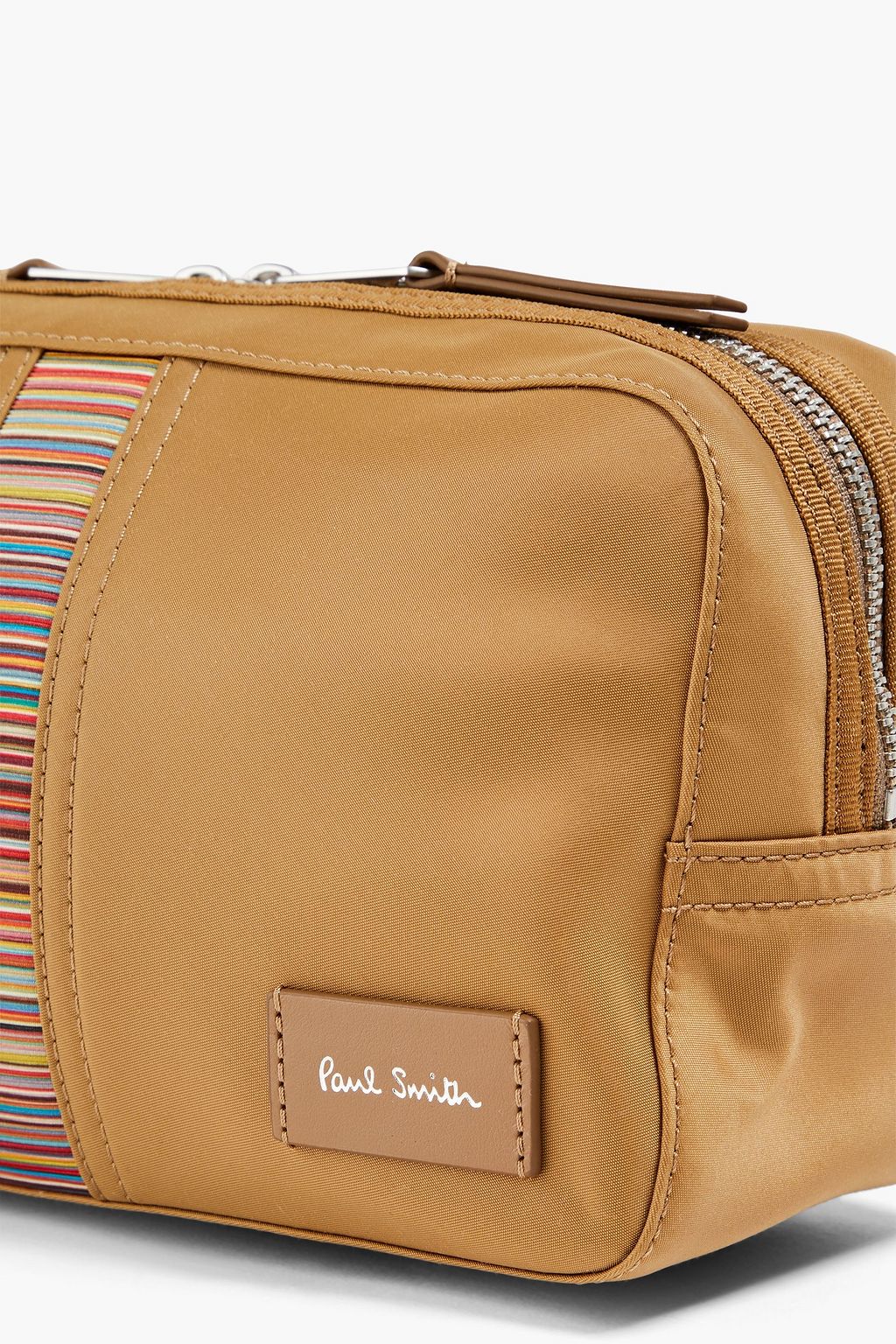 PAUL SMITH Striped shell wash bag