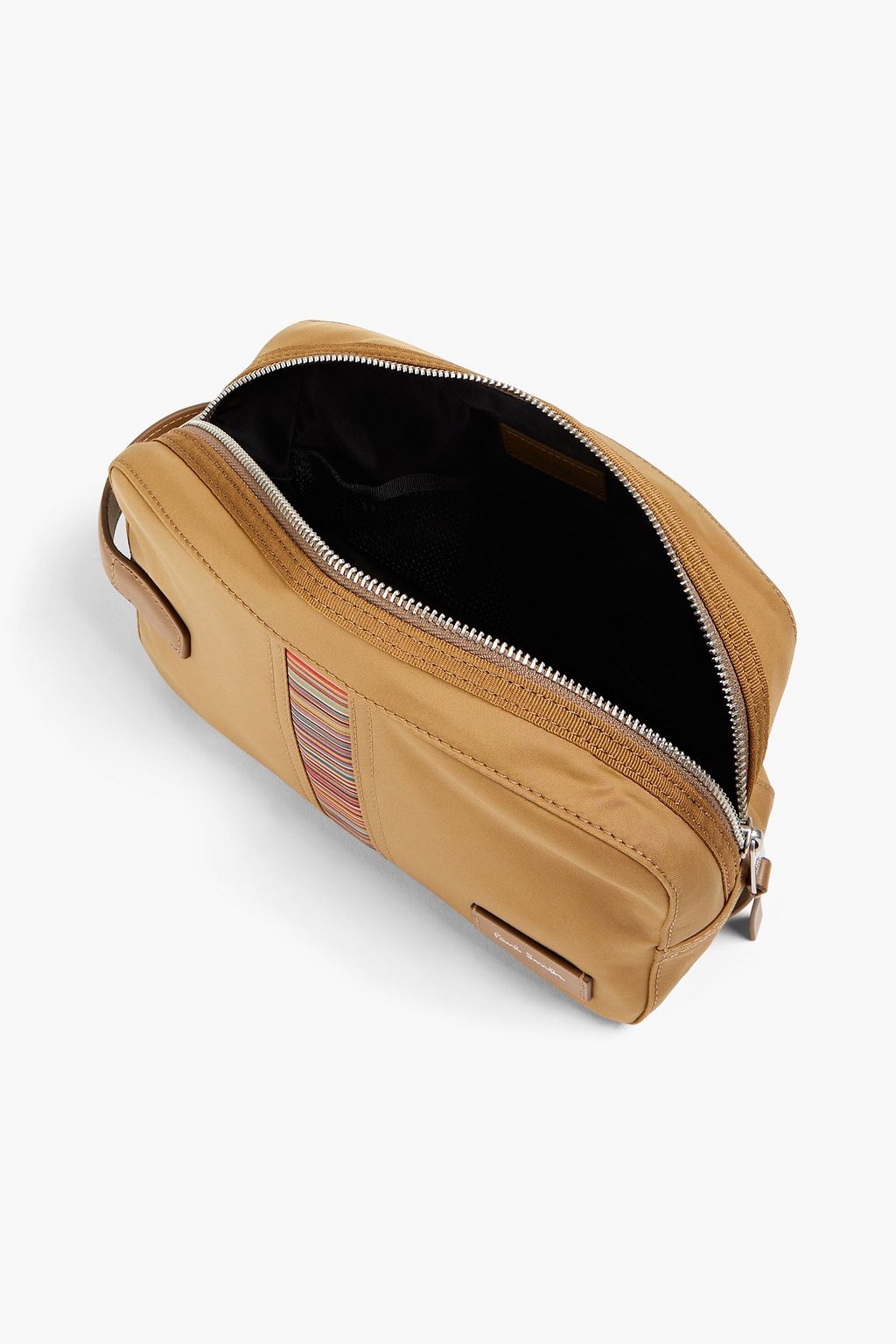 PAUL SMITH Striped shell wash bag