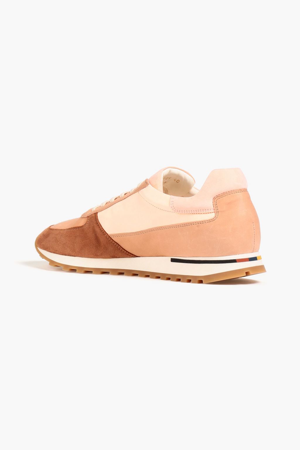 PAUL SMITH Velo レザー&スエード スニーカー カラーブロック