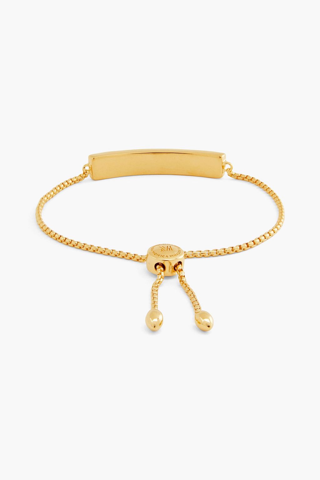 MONICA VINADER 18Kゴールドヴェルメイユ アクアマリン ブレスレット