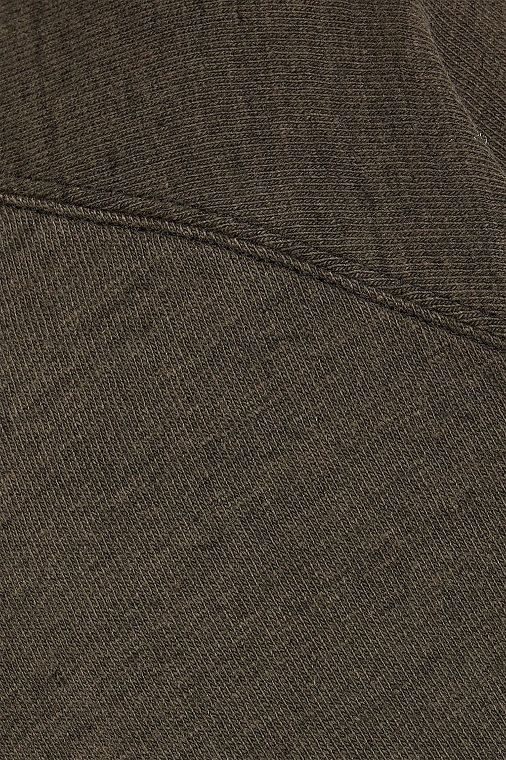 JAMES PERSE Mélange cotton-jersey sweatshirt