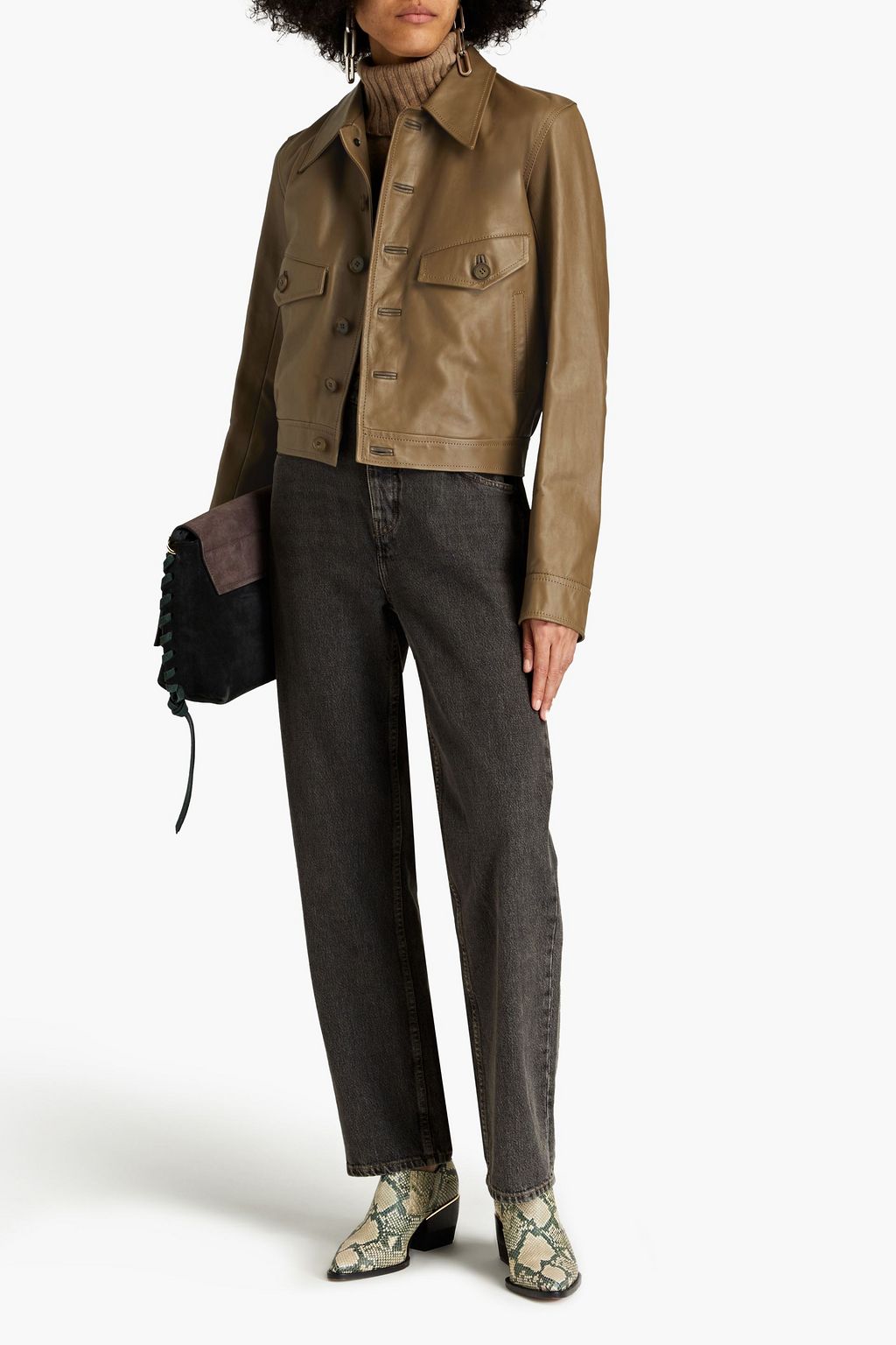PETAR PETROV Manheim leather jacket