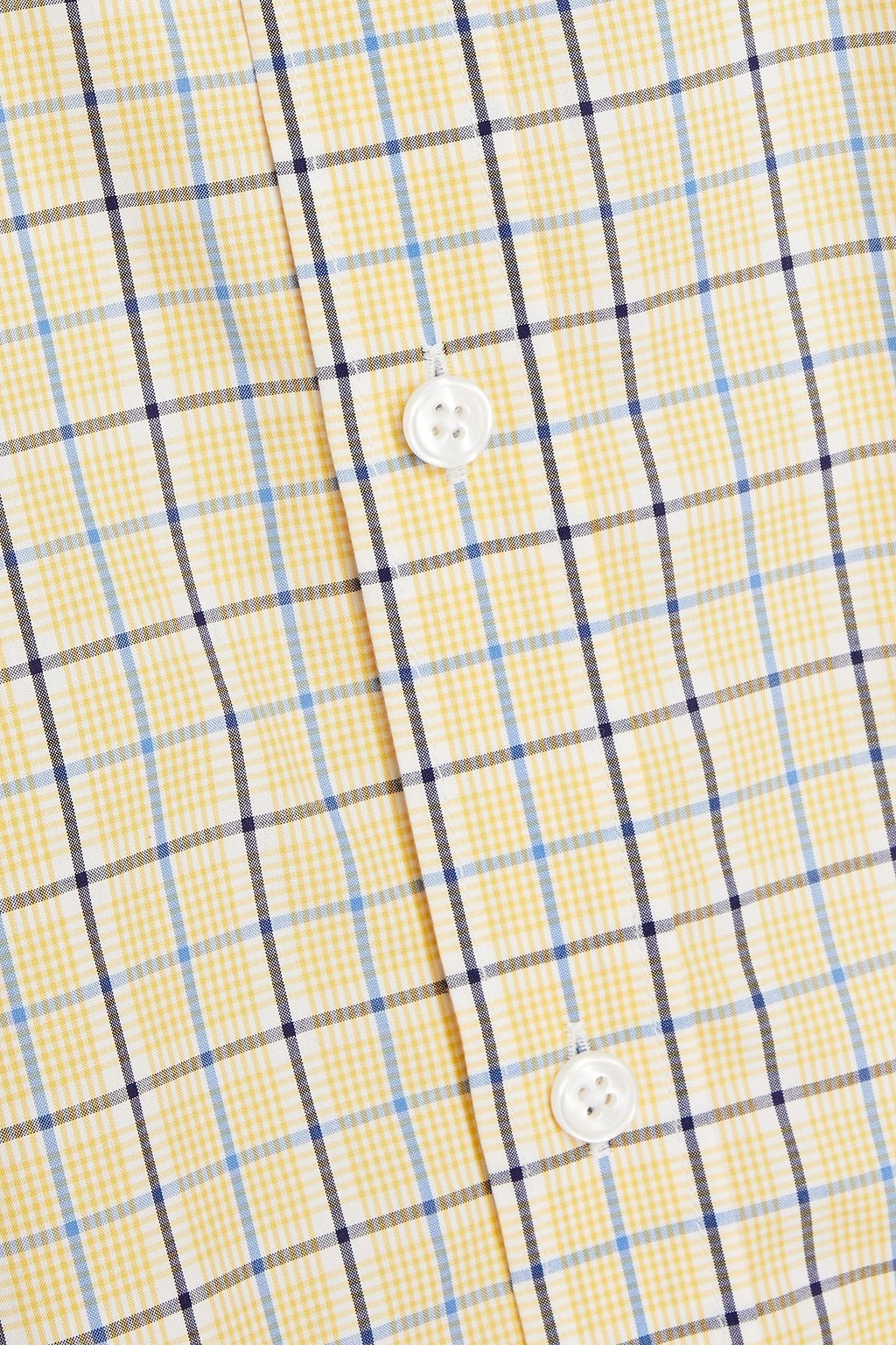MARTINE ROSE Oversized checked cotton-poplin shirt