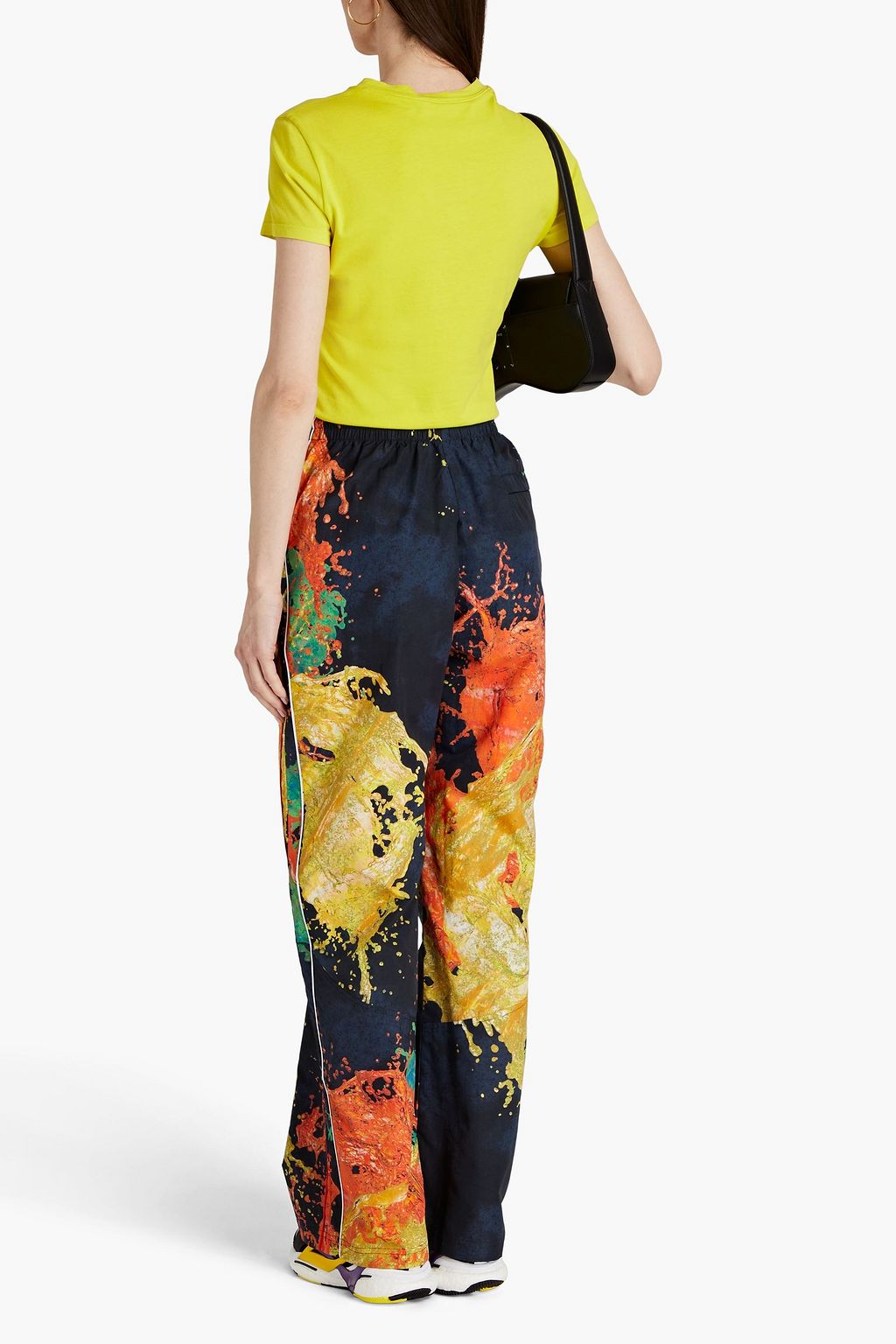 MARTINE ROSE Printed shell track pants