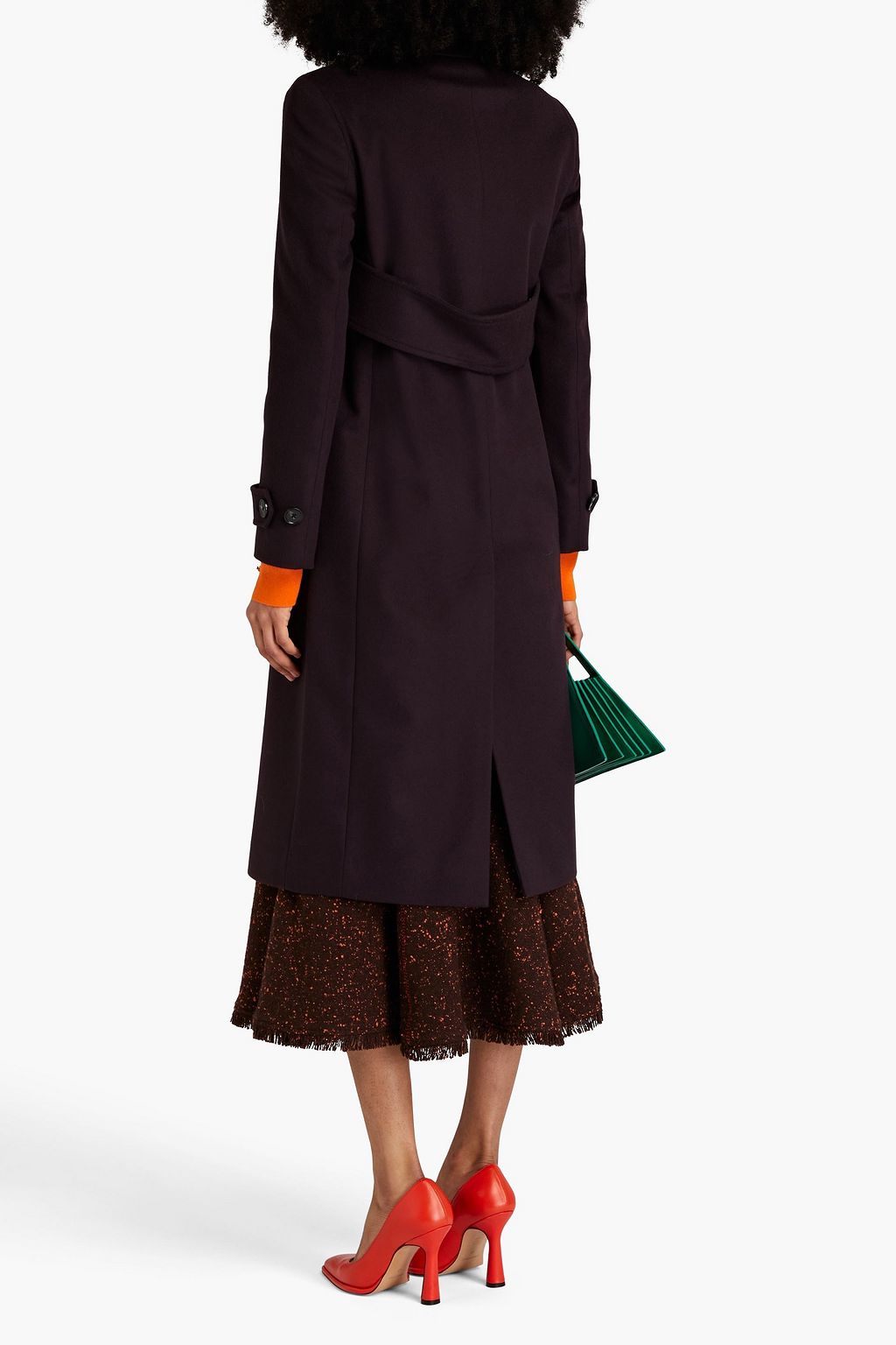 PAUL SMITH Wool and cashmere-blend coat