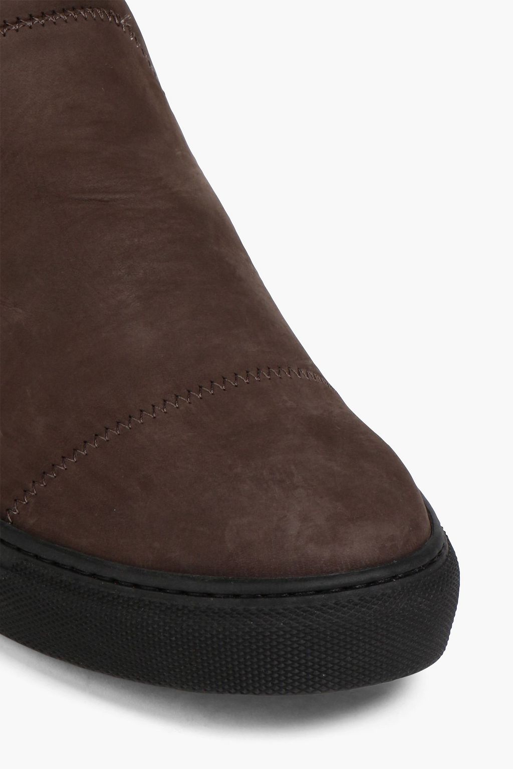 JAMES PERSE Zuma nubuck slip-on sneakers