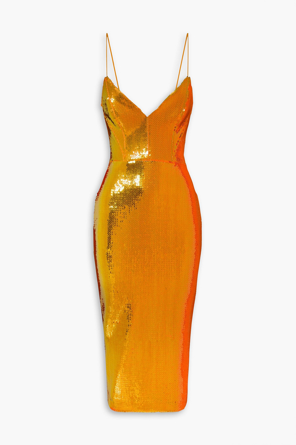 Alex Perry Addilyn sequined crepe midi dress