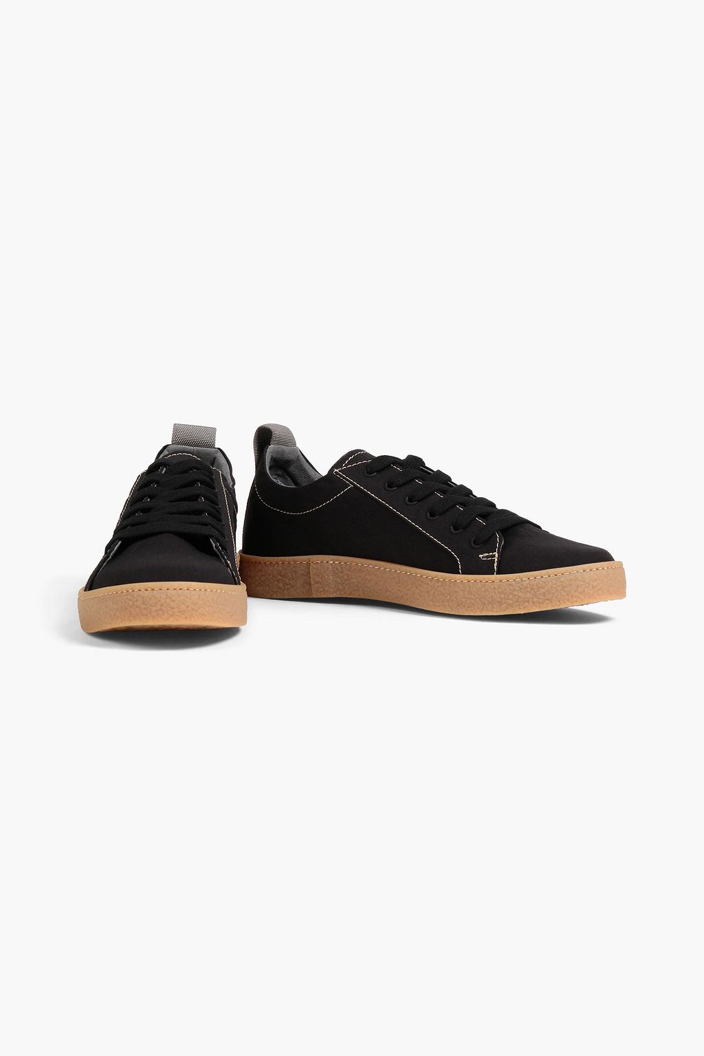 JAMES PERSE Carbon Retro woven sneakers | Sale up to 70% off | THE OUTNET