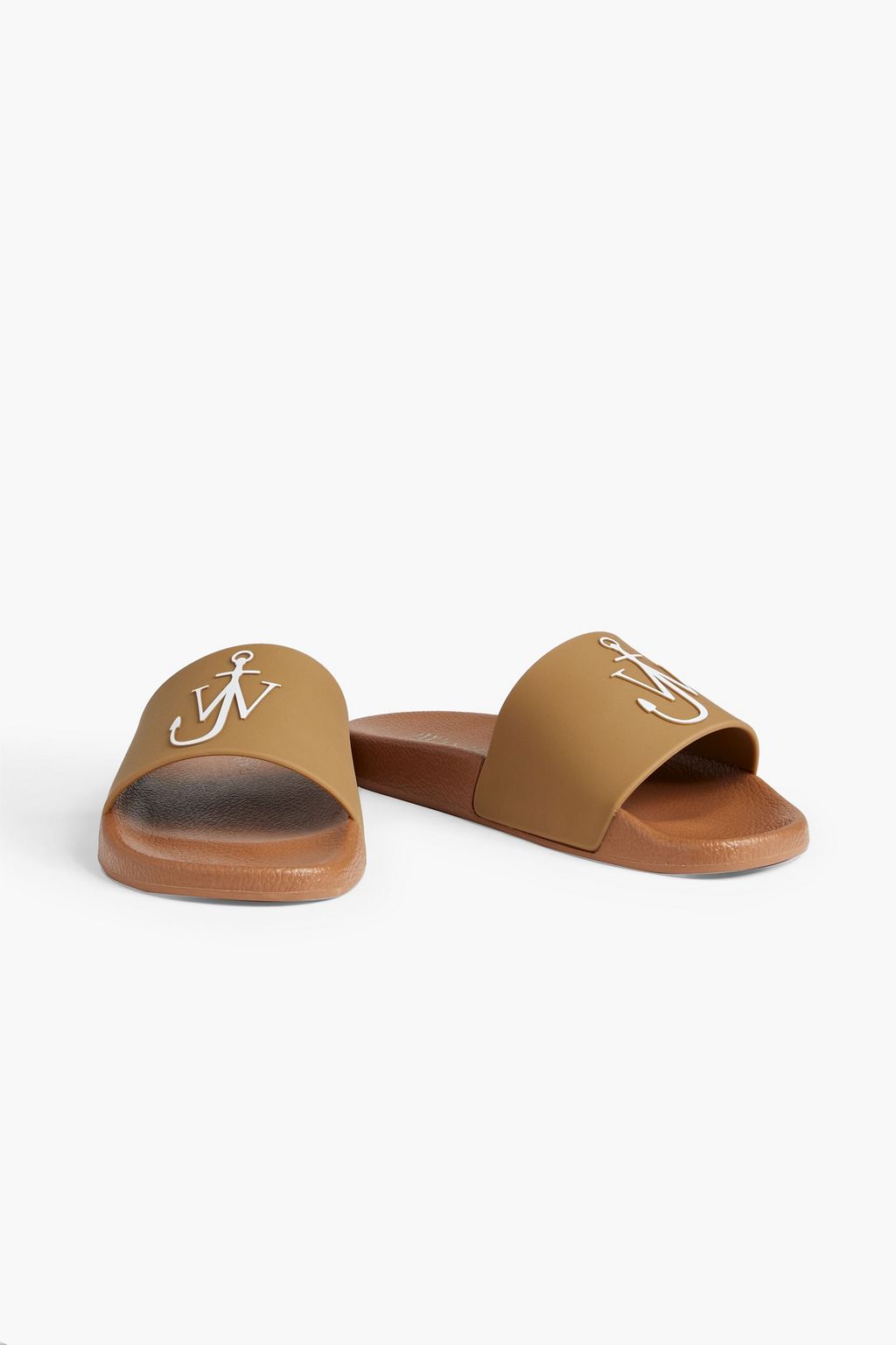 JW ANDERSON 509 Elah logo-appliquéd rubber slides