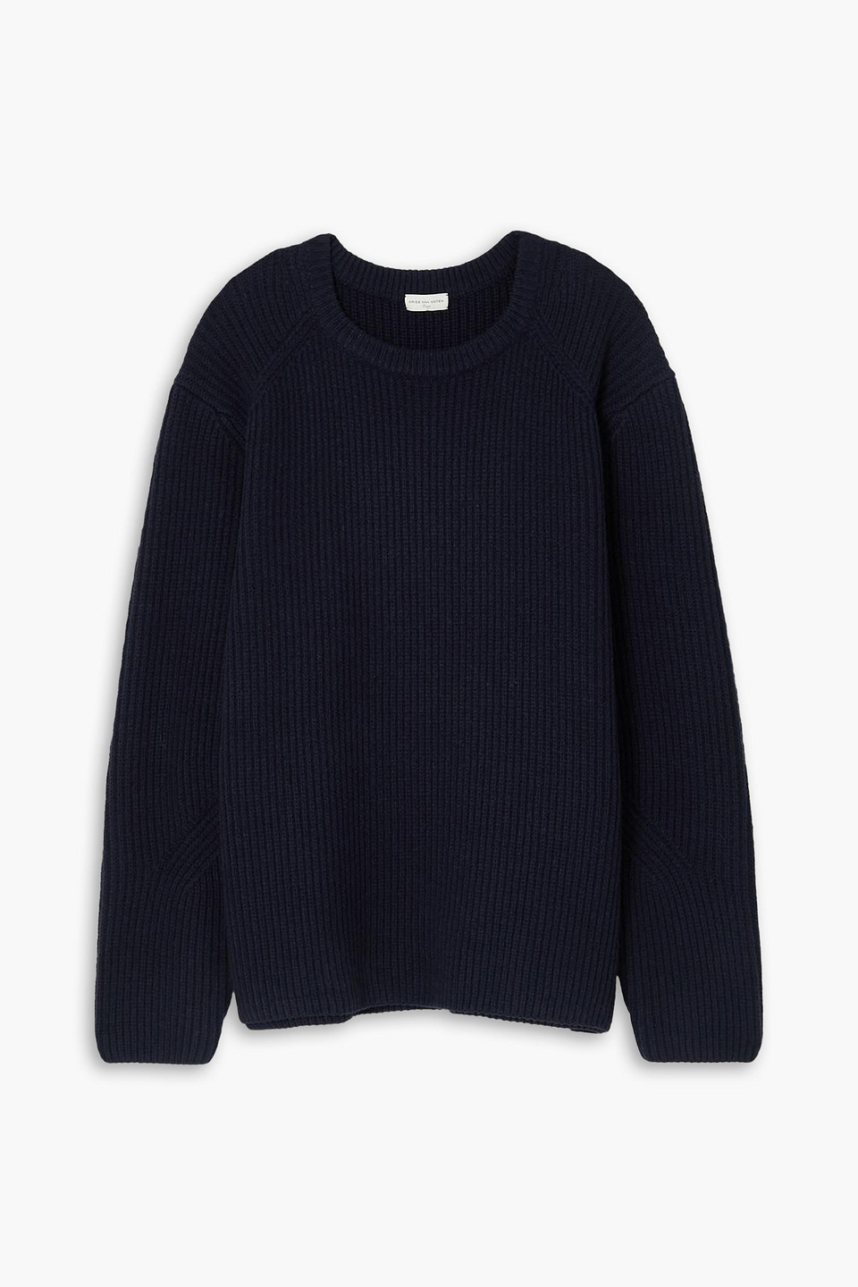 Dries Van Noten Ribbed merino wool sweater