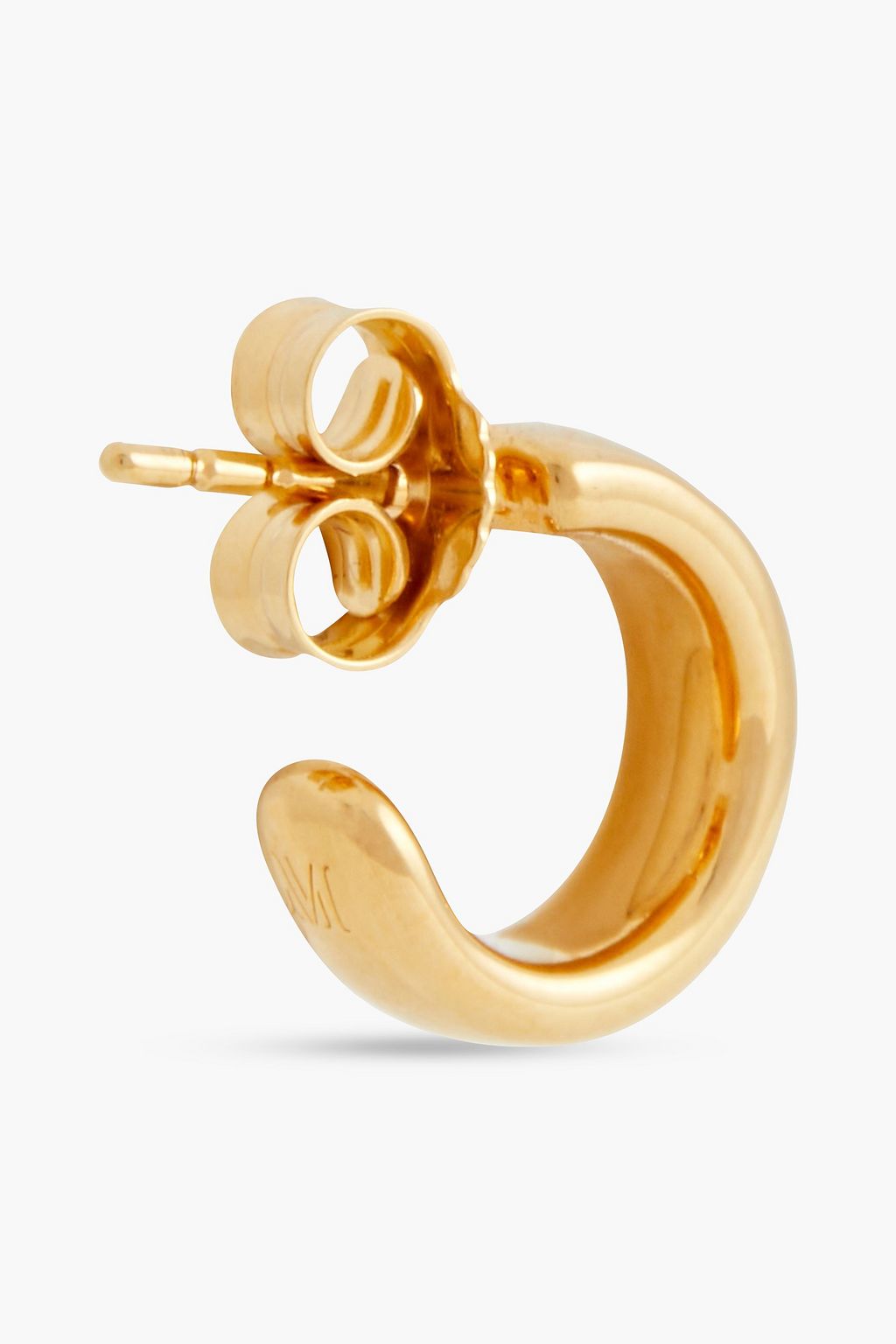 MONICA VINADER 18-karat gold vermeil hoop earrings