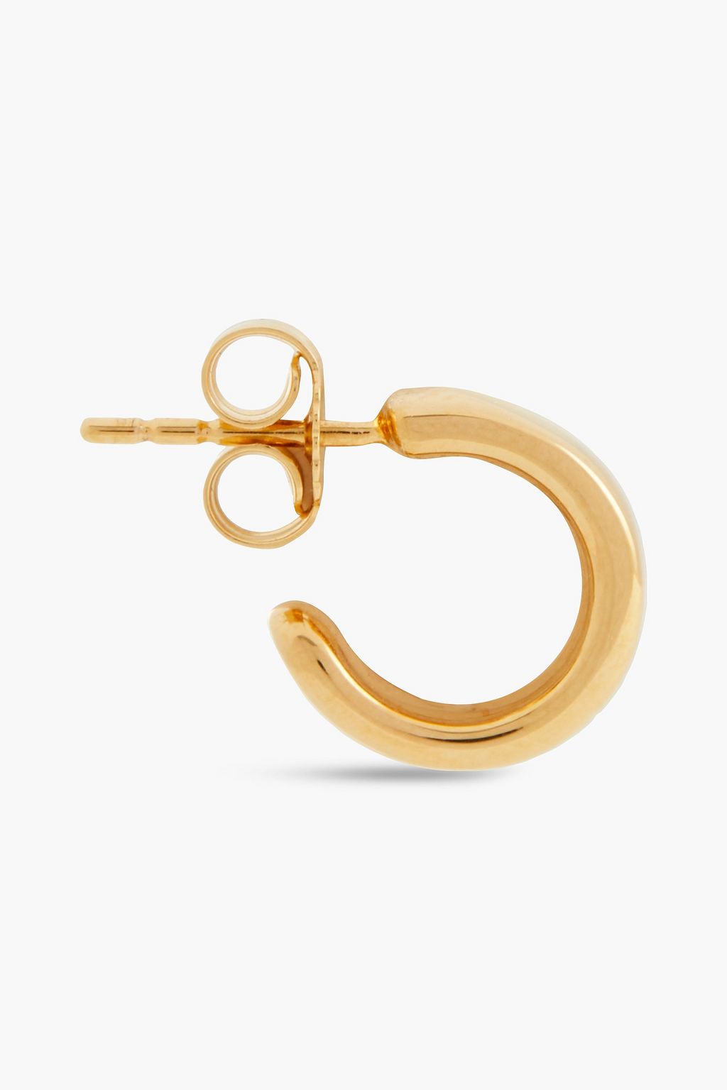 MONICA VINADER 18-karat gold vermeil hoop earrings