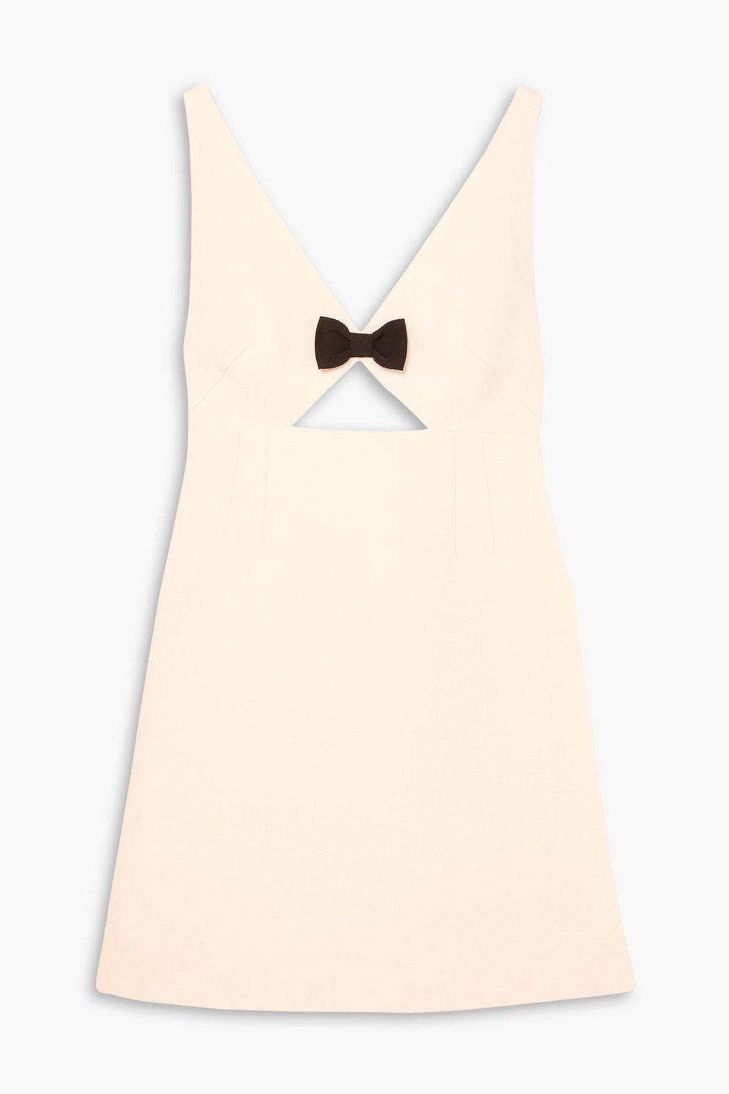 Miu Miu Bow Shoulder Mini Dress In Pink, ModeSens