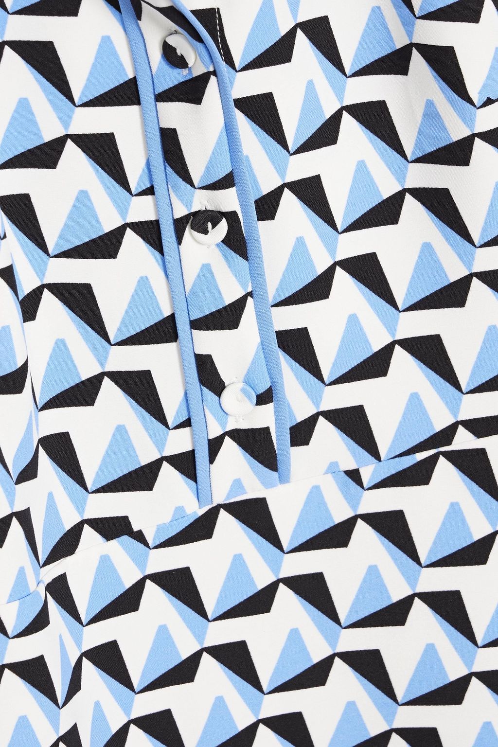 DIANE VON FURSTENBERG New Elly printed cady dress