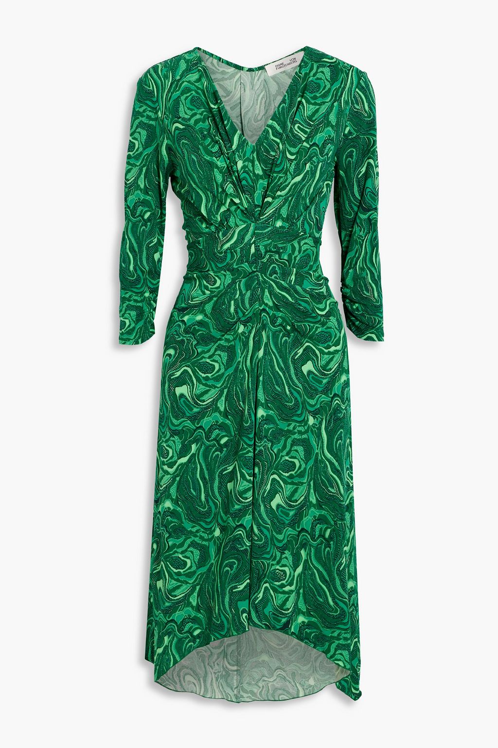 Diane von on sale furstenberg ruched dress