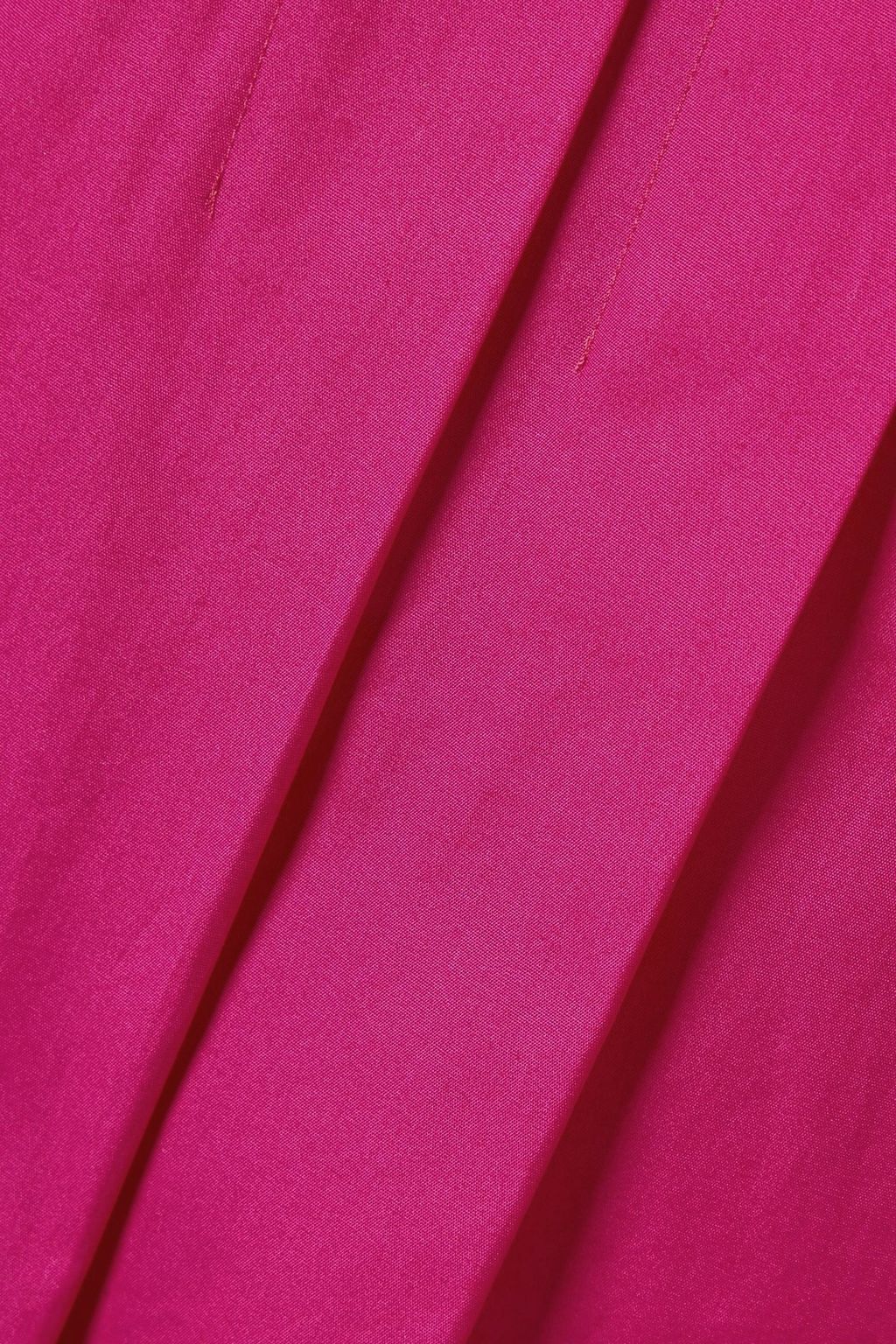 MARNI Pleated cotton-poplin midi dress