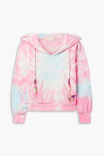 LOVESHACKFANCY 타이다이 코튼 테리 후디