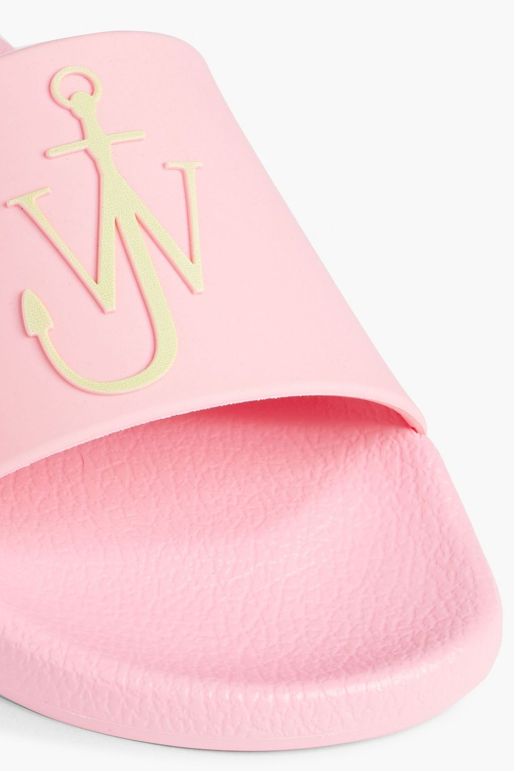 JW ANDERSON Embossed rubber slides