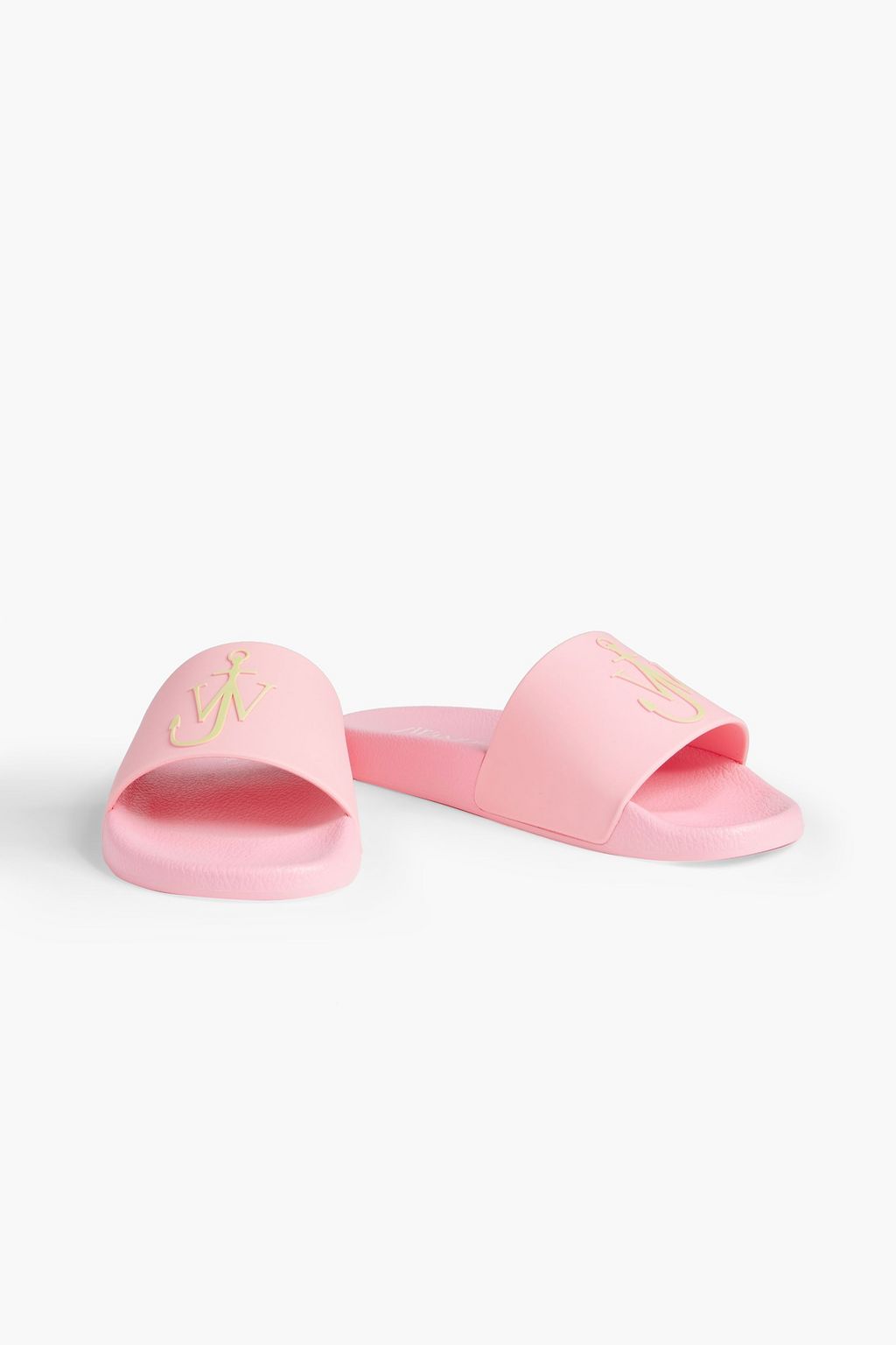 JW ANDERSON Embossed rubber slides