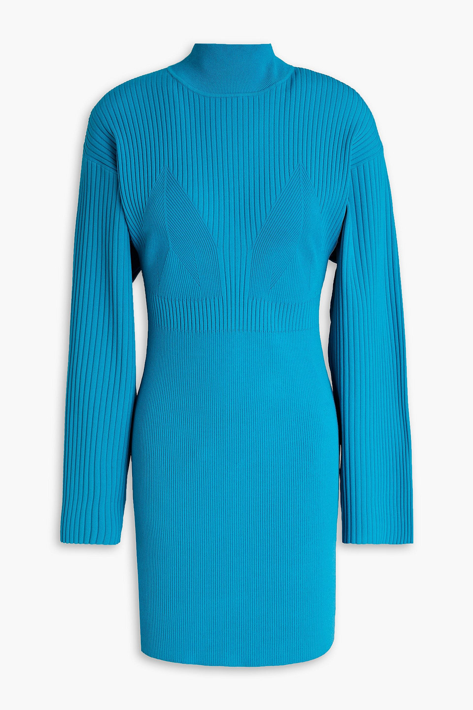 Hervé Léger Ribbed-knit mini dress