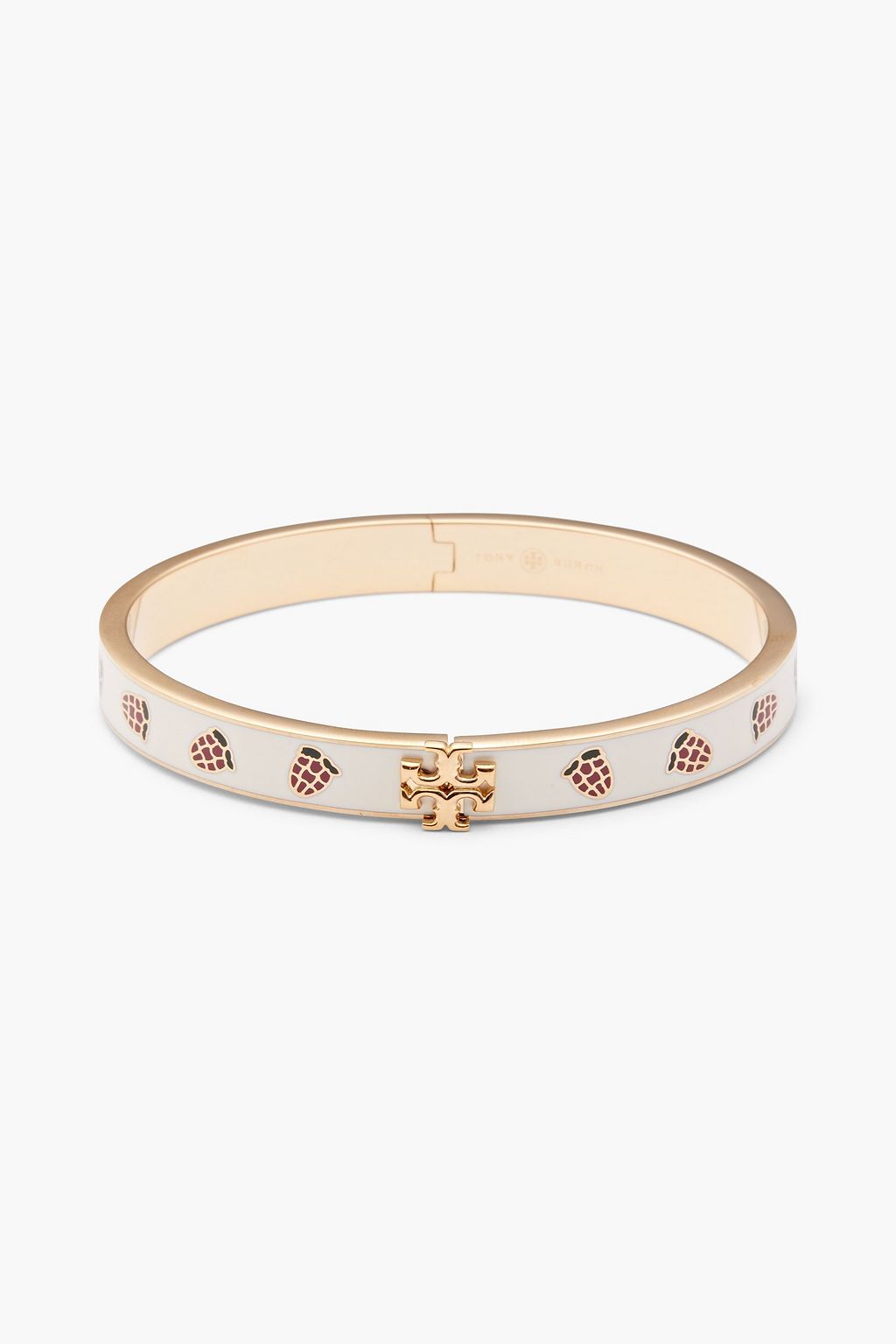 TORY BURCH Kira gold-tone enamel bangle | Sale up to 70% off | THE OUTNET TORY BURCH Kira gold-tone enamel bangle | Sale up to 70% off | THE OUTNET