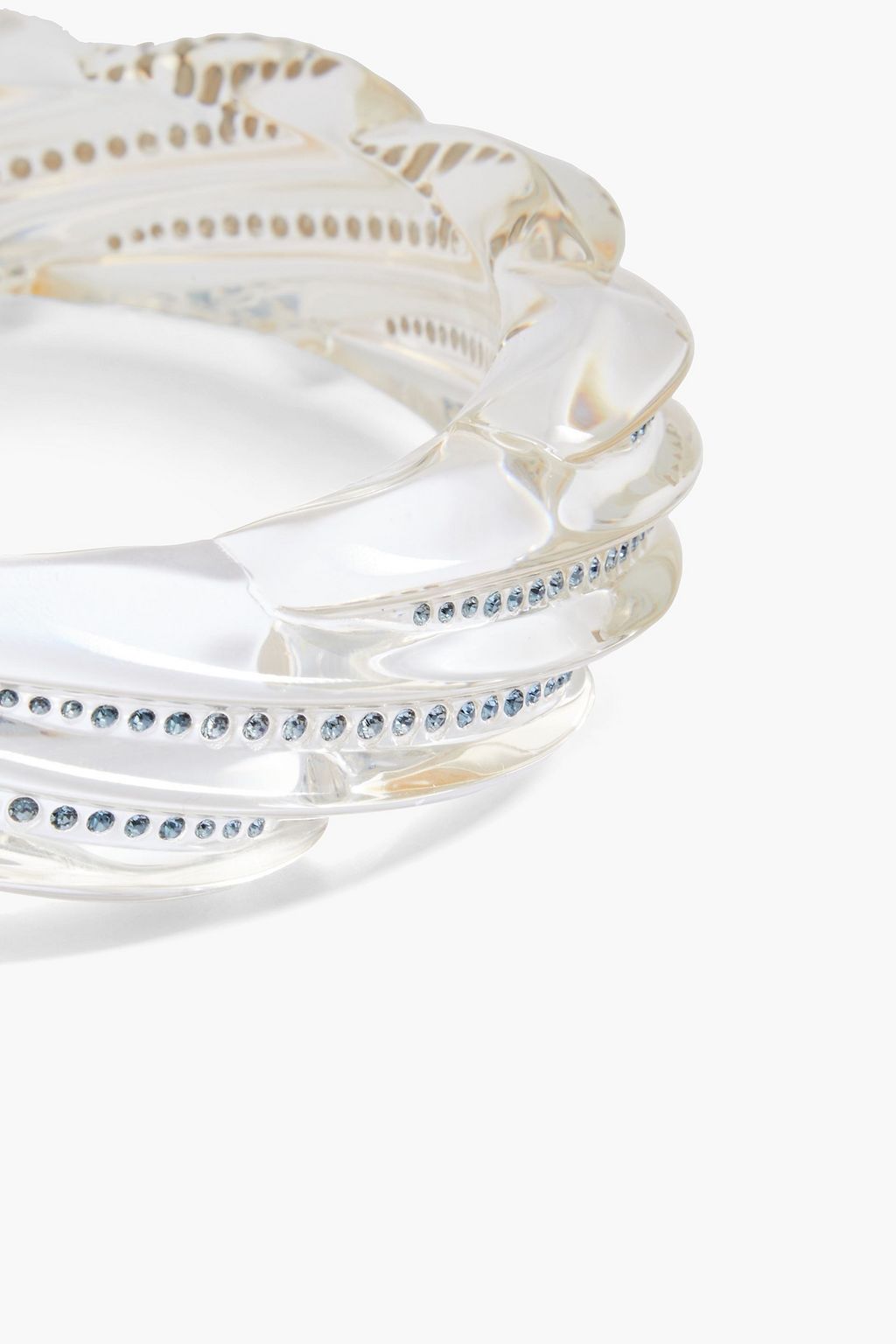 TORY BURCH Resin and crystal bangle