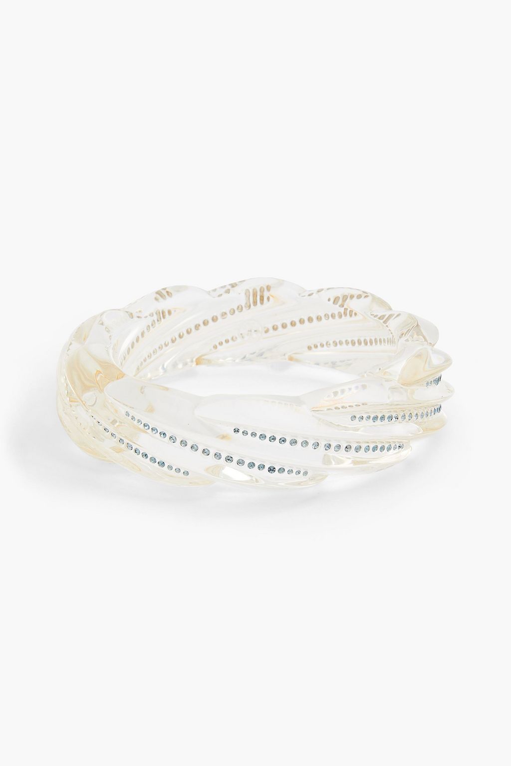 TORY BURCH Resin and crystal bangle | Sale up to 70% off | THE OUTNET