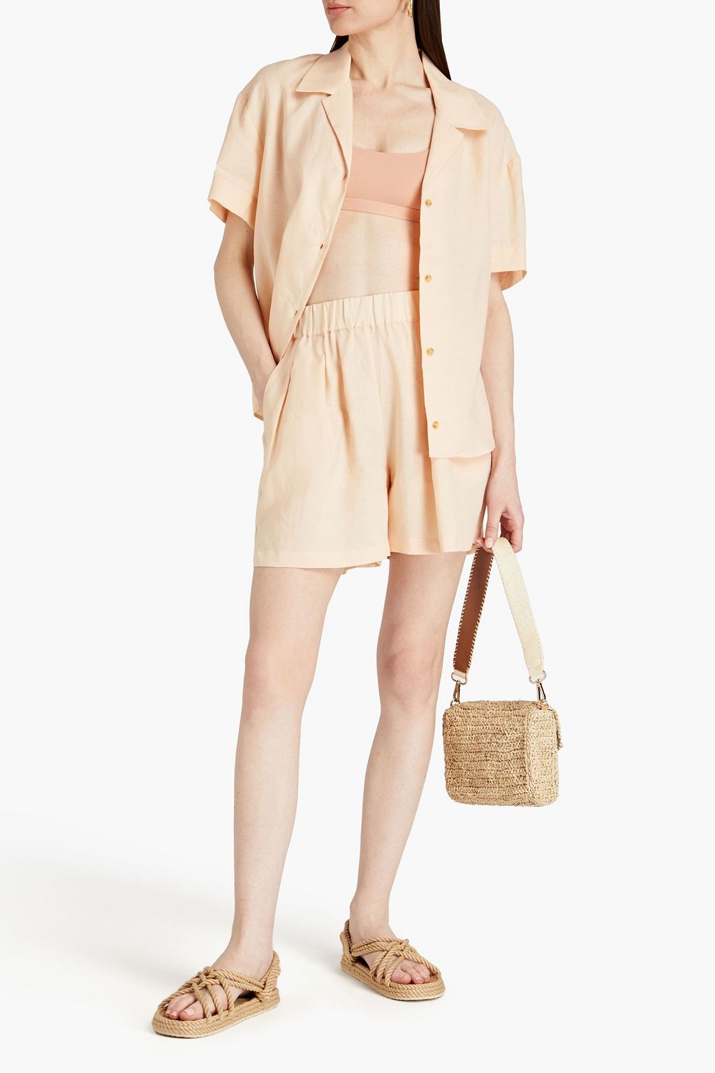 ASCENO Prague organic linen shirt
