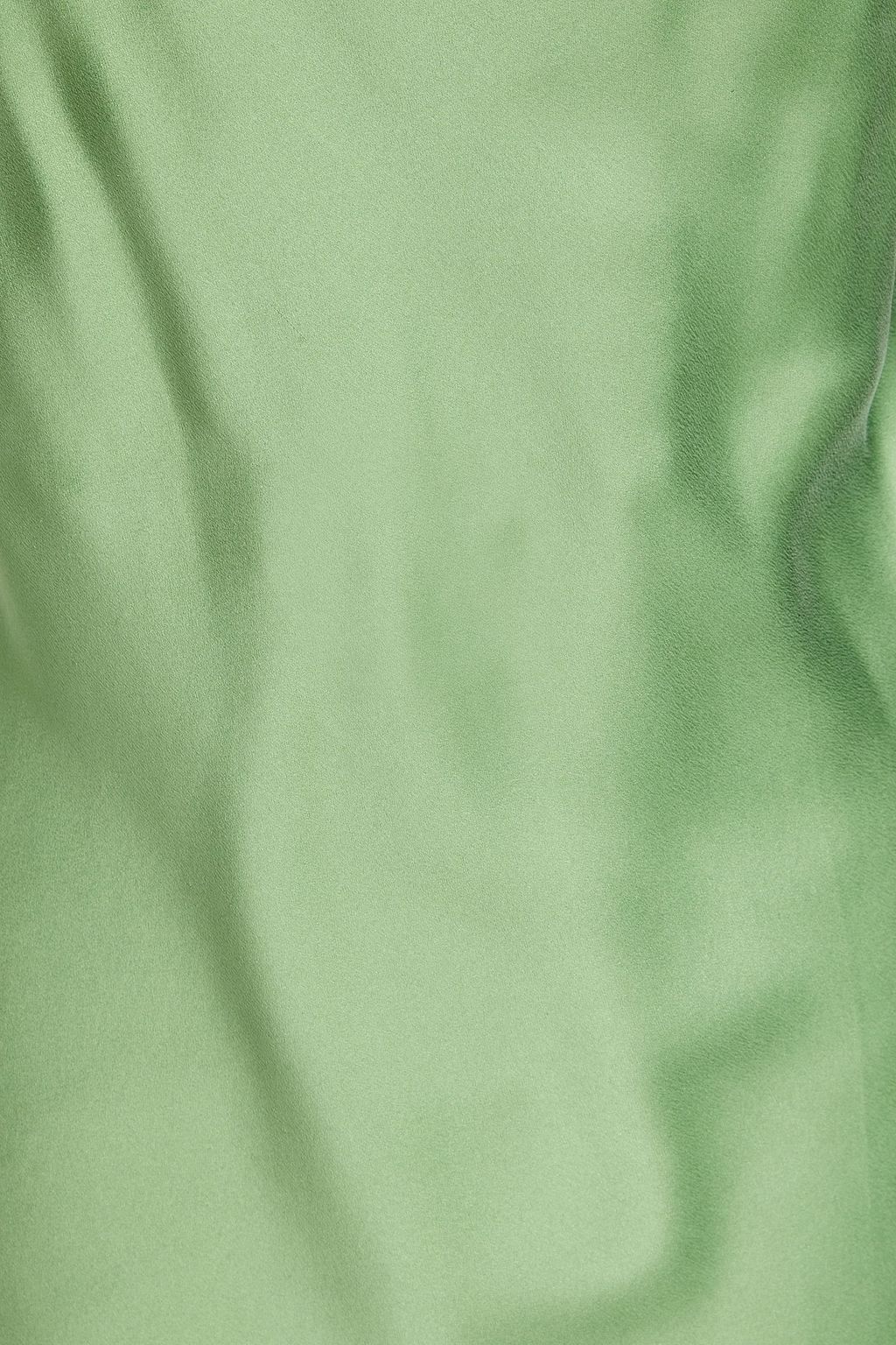 ASCENO The Lyon washed-silk mini slip dress