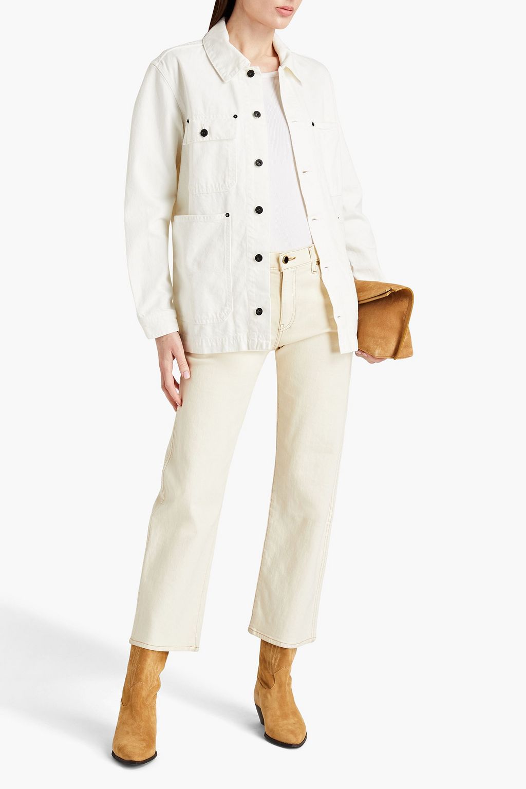 SLVRLAKE Worker organic denim jacket