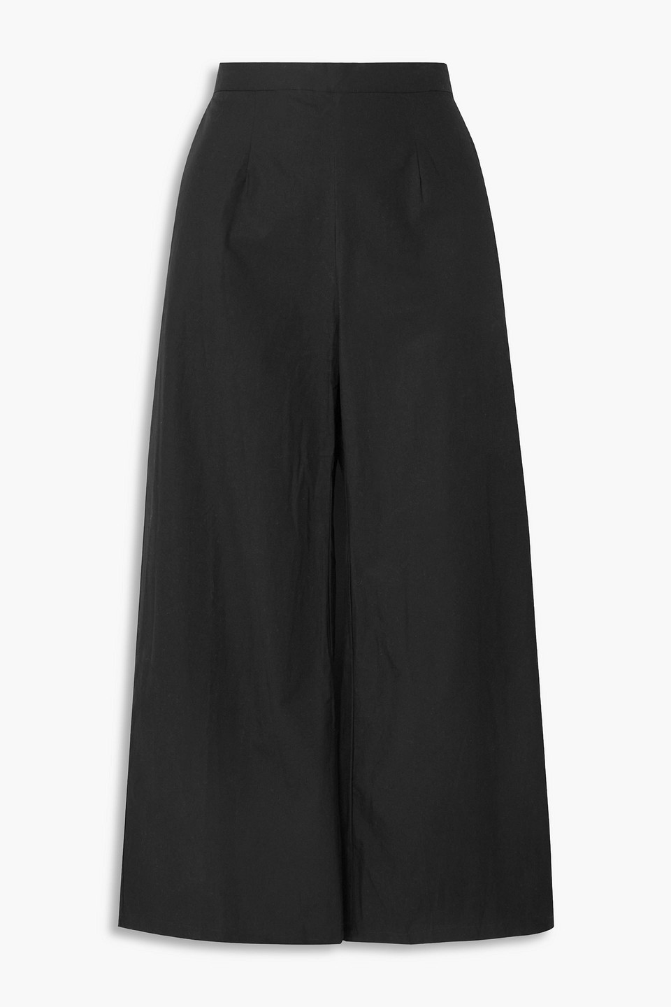 Faithfull The Brand Women's Lario Cropped Cotton Poplin Pants In Black