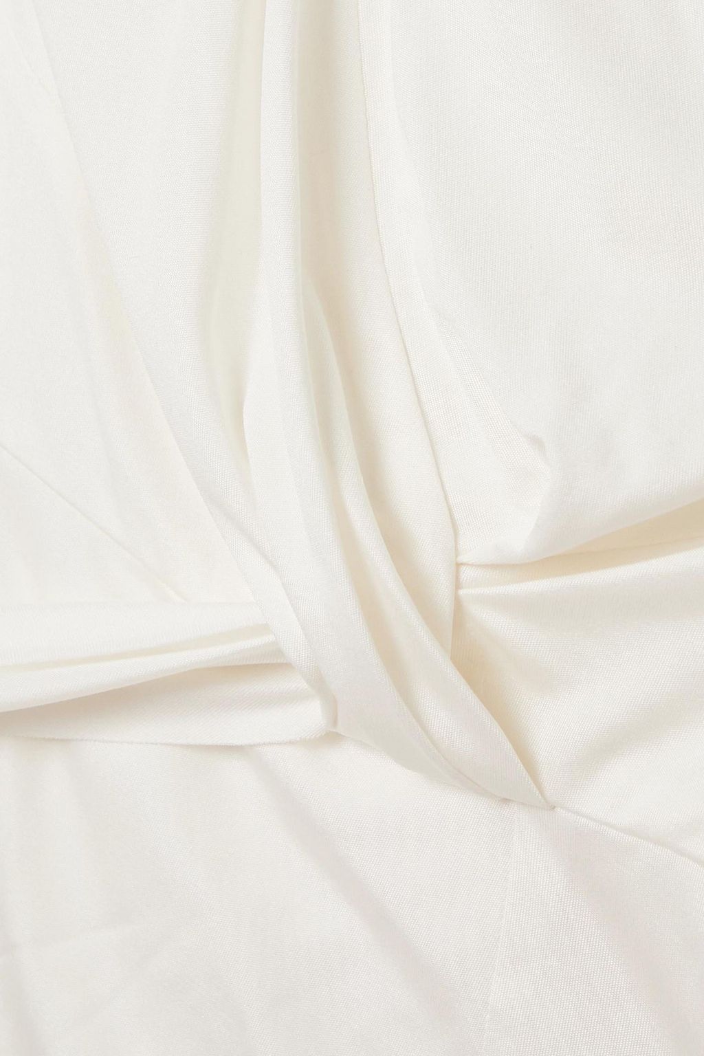 TRE BY NATALIE RATABESI The Quartz one-shoulder draped silk-jersey mini dress