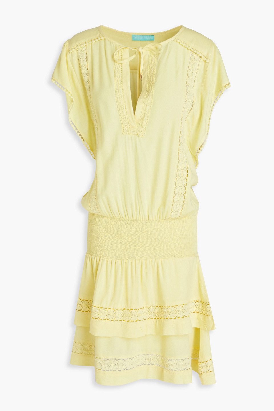 Melissa Odabash Georgie In Pastel Yellow