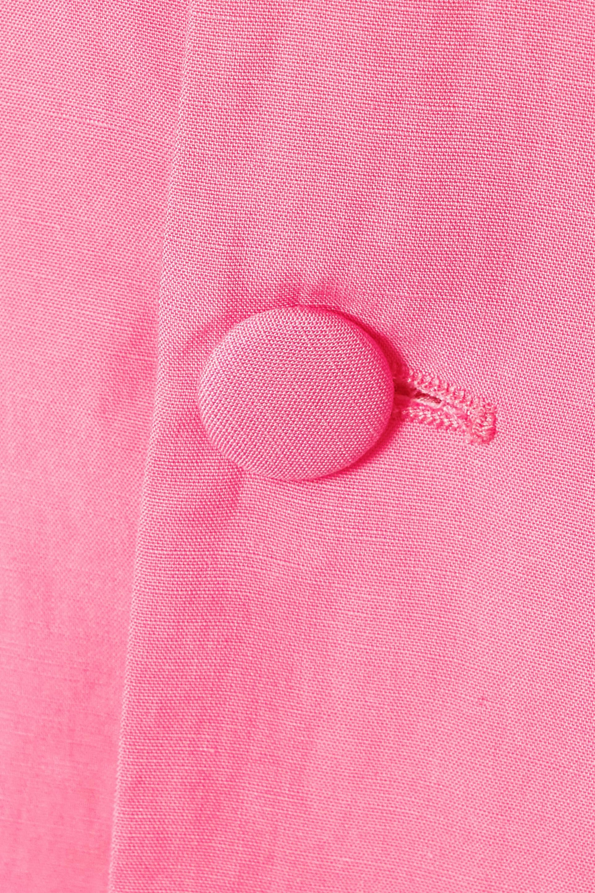 DE LA VALI Montana TENCEL™ and linen-blend blazer thumbnail