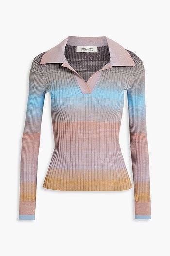 Diane von on sale furstenberg striped sweater