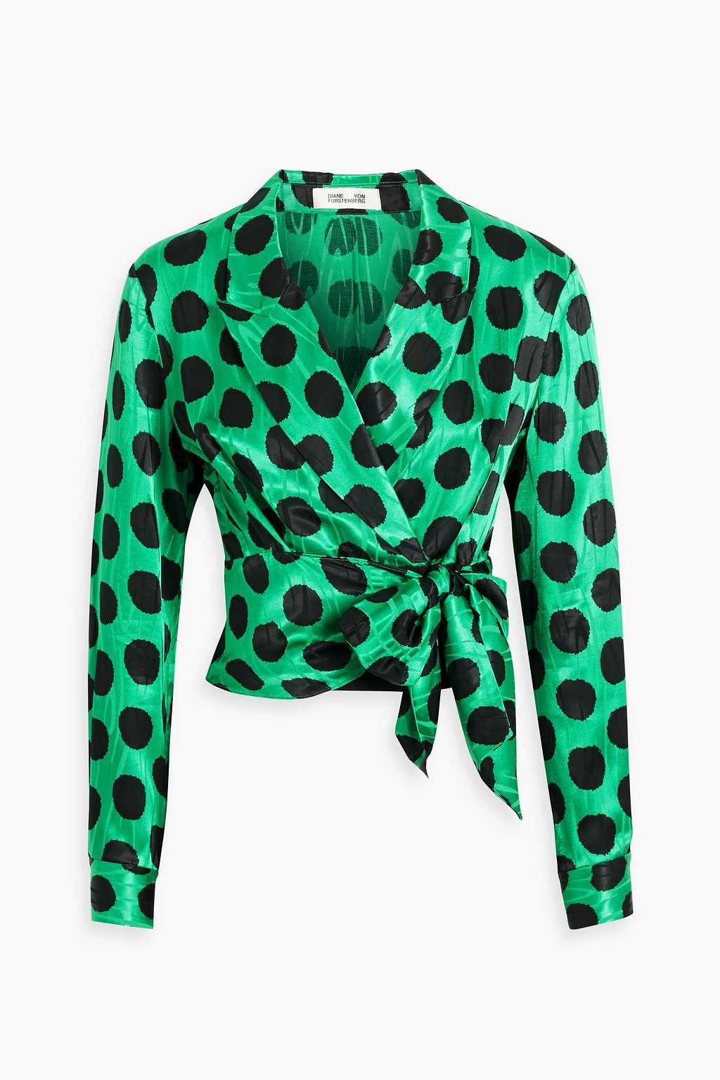 Diane von furstenberg deals wrap top