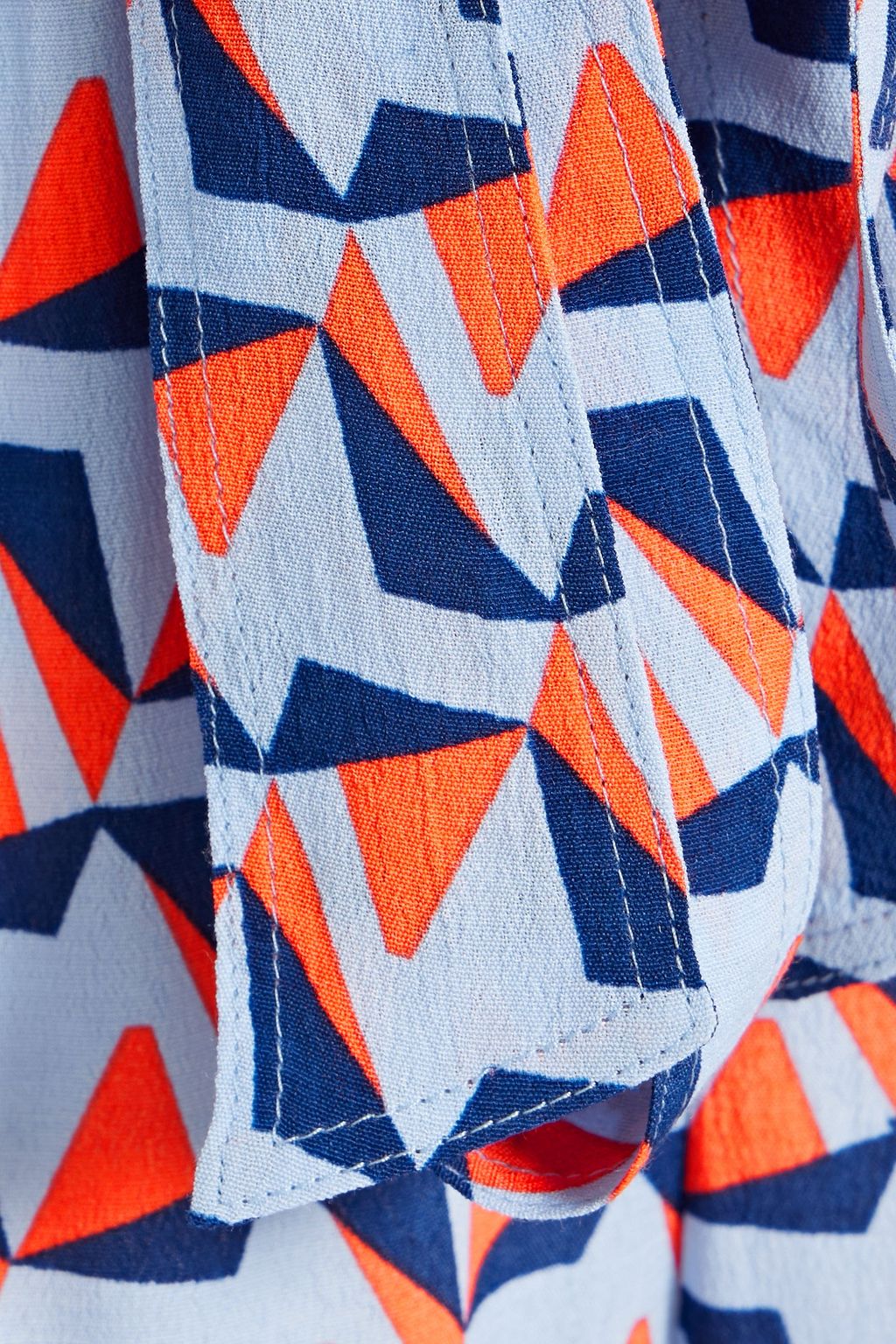 DIANE VON FURSTENBERG Maslin printed crepe wide-leg pants