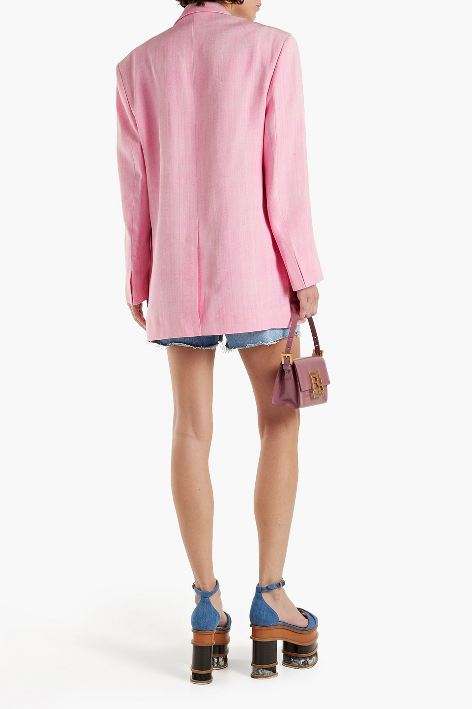  Jacquemus - Novio Woven Blazer - Pink - Fr 32 